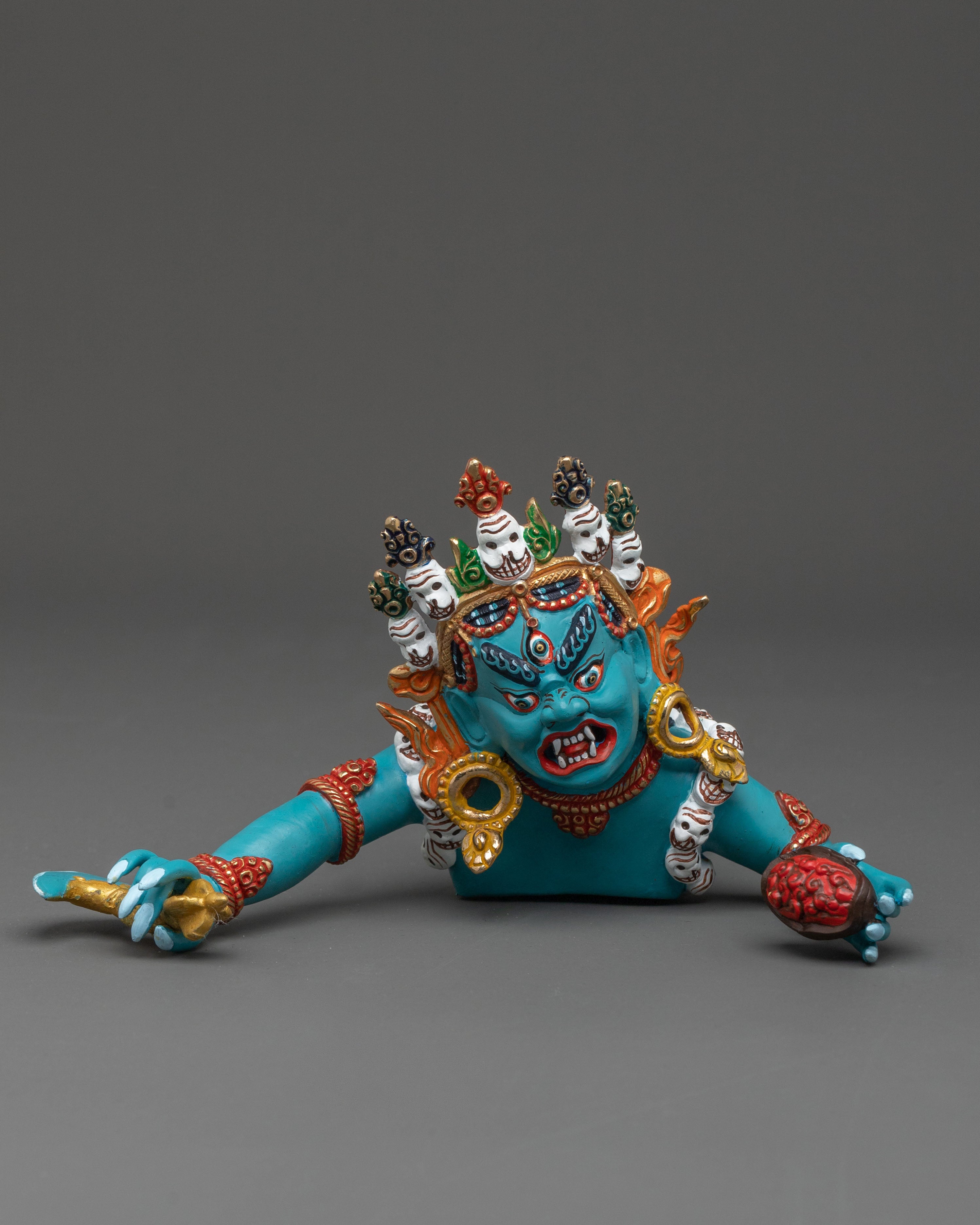 Yamantaka Wrathful Deity Statue | Fierce Protector of Enlightened