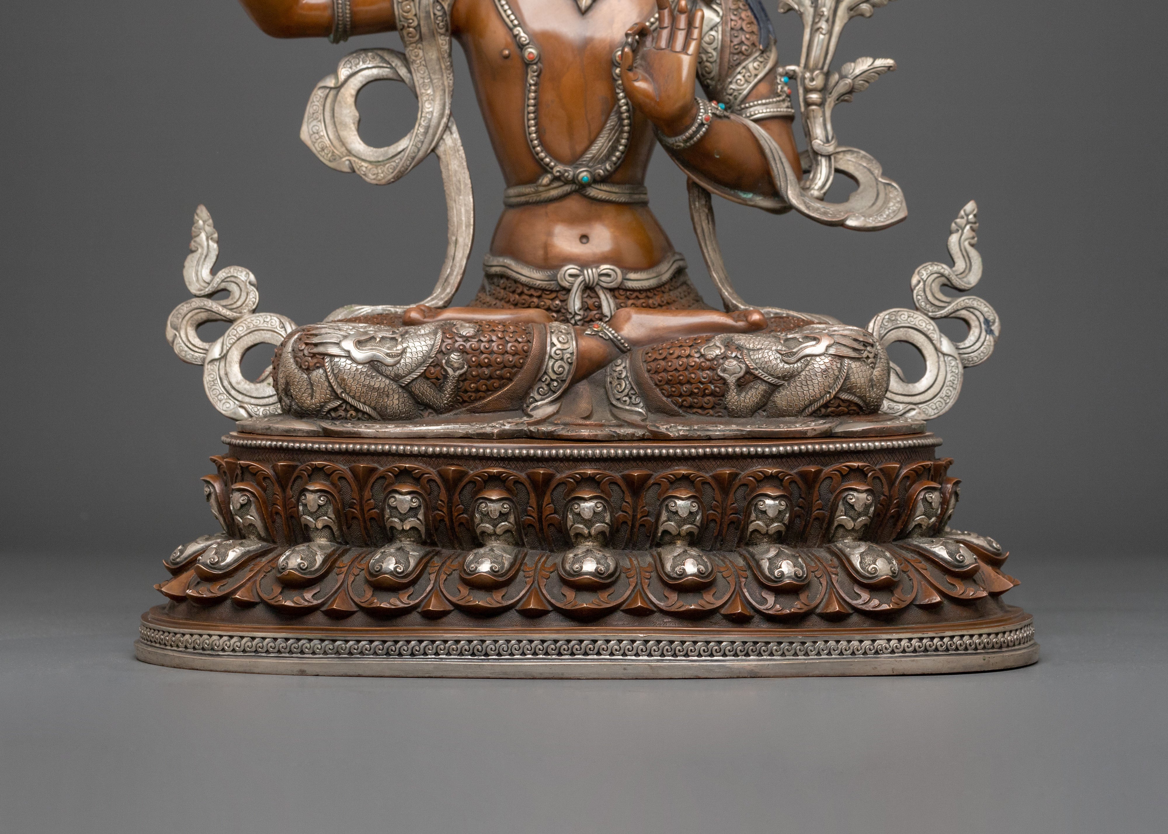 Tibetan Manjushri Statue: Symbol of Wisdom