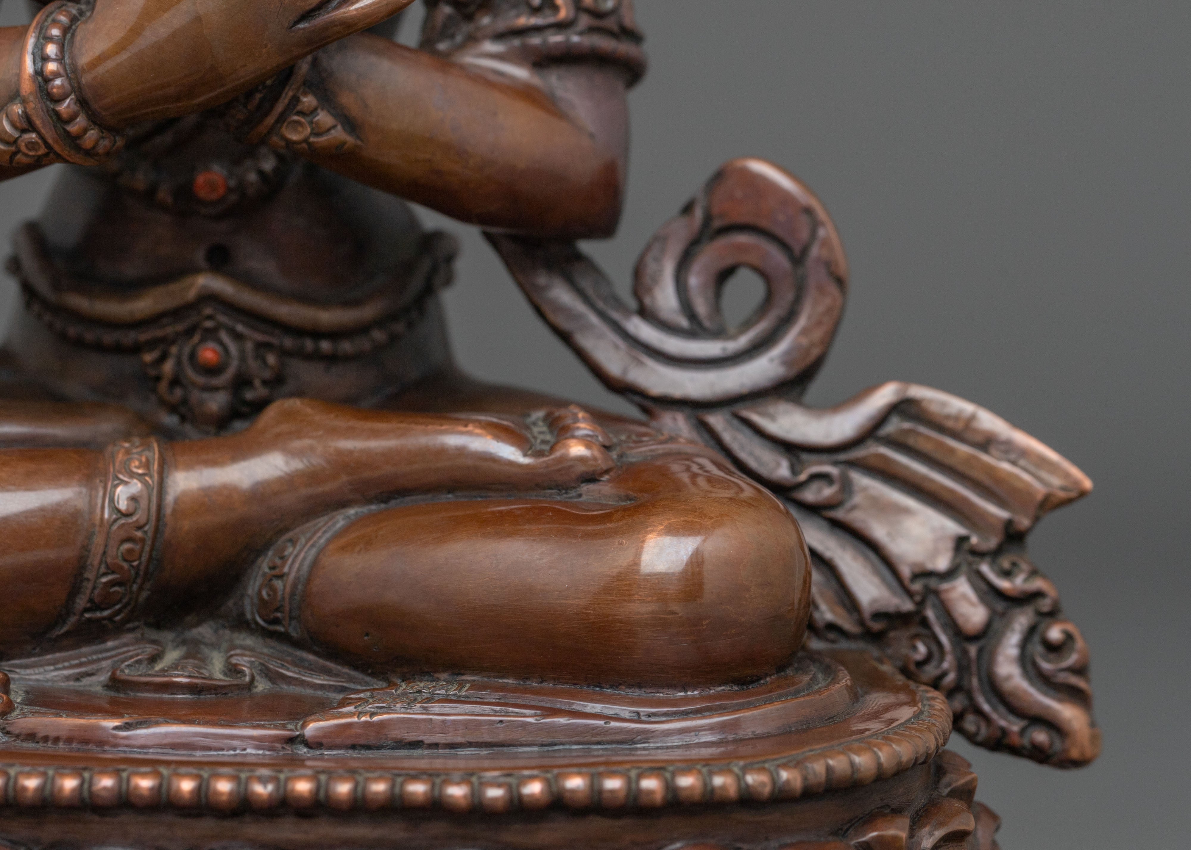 Vajradhara Sacred Buddha Sculpture | Primordial Buddha of Wisdom