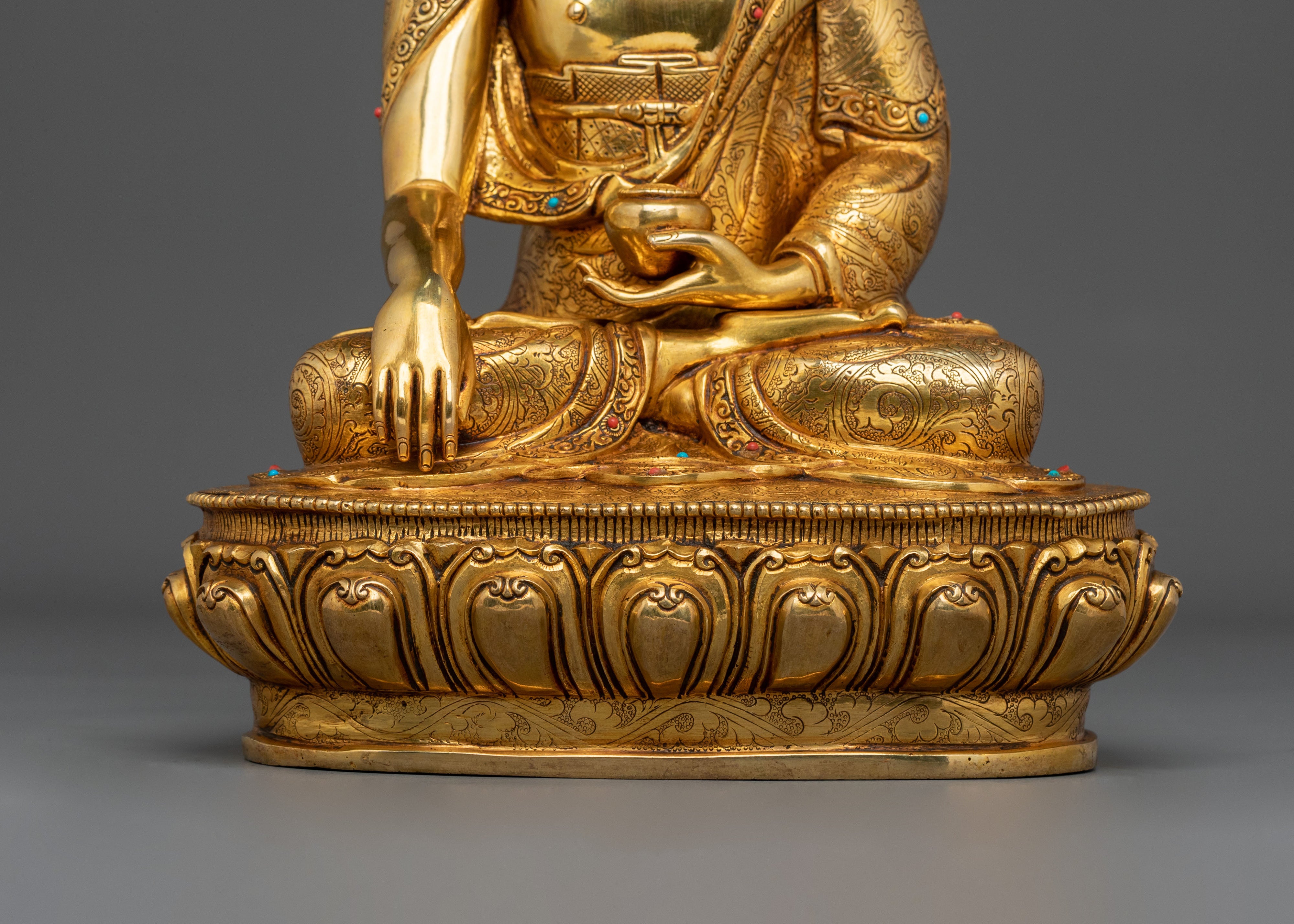Shakyamuni Buddha Spiritual Statue | Himalayan Figurine