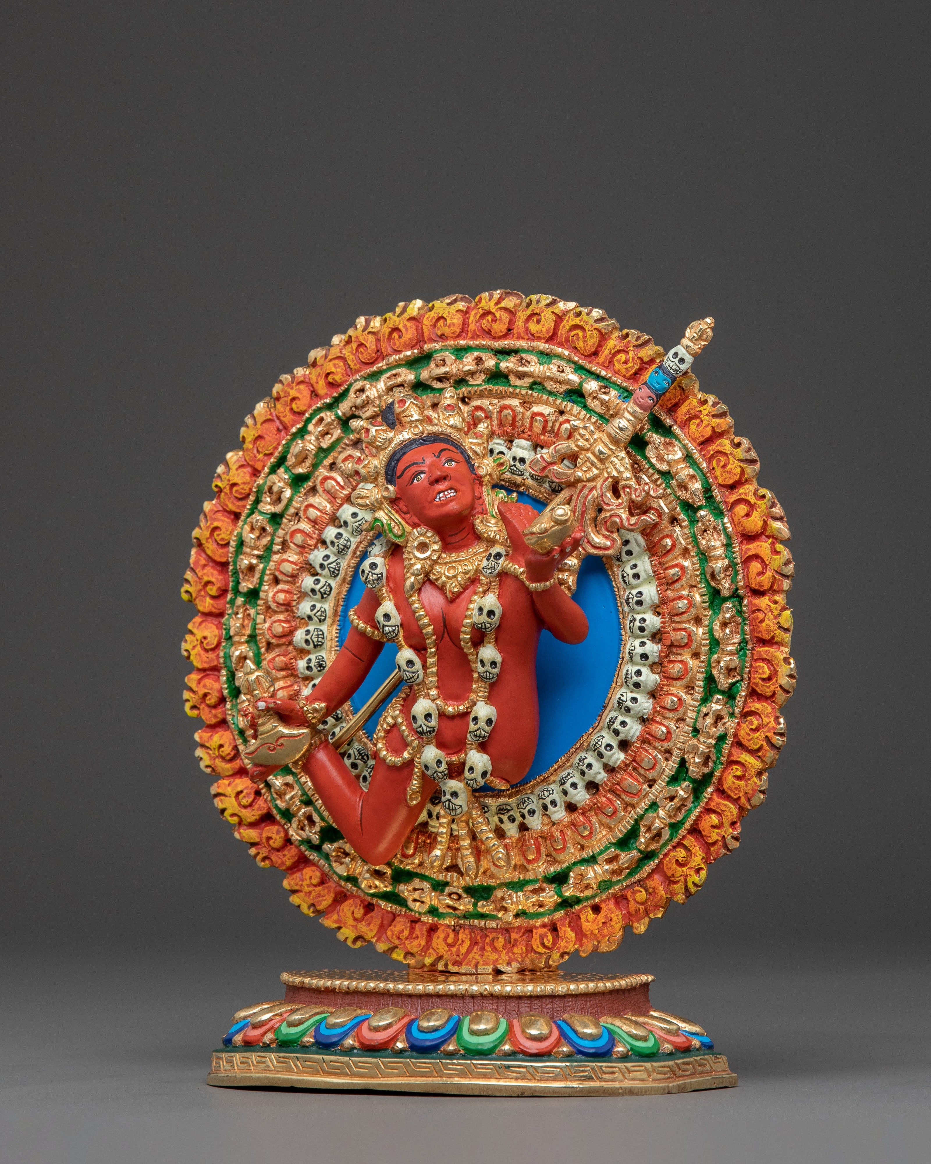 Flying Vajrayogini: A Divine Statue of Radiant Energy