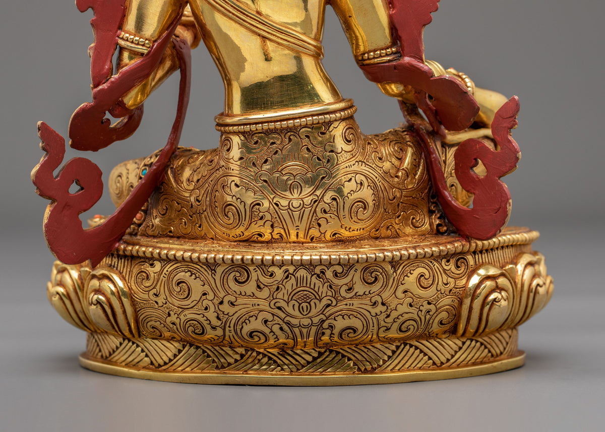 Green Tara Sculpture | Sacred Goddess of Protection