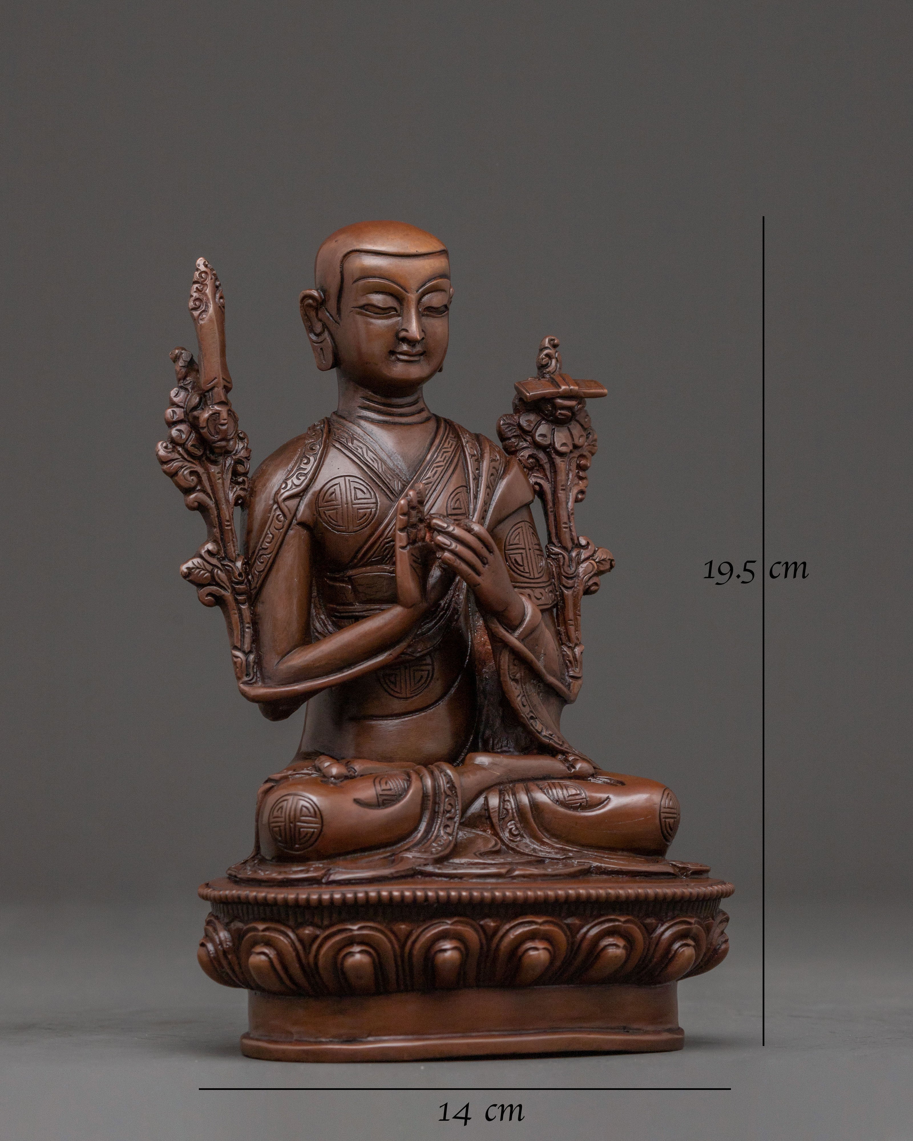 Tsongkhapa Sacred Statue | Tibetan Buddhist Master