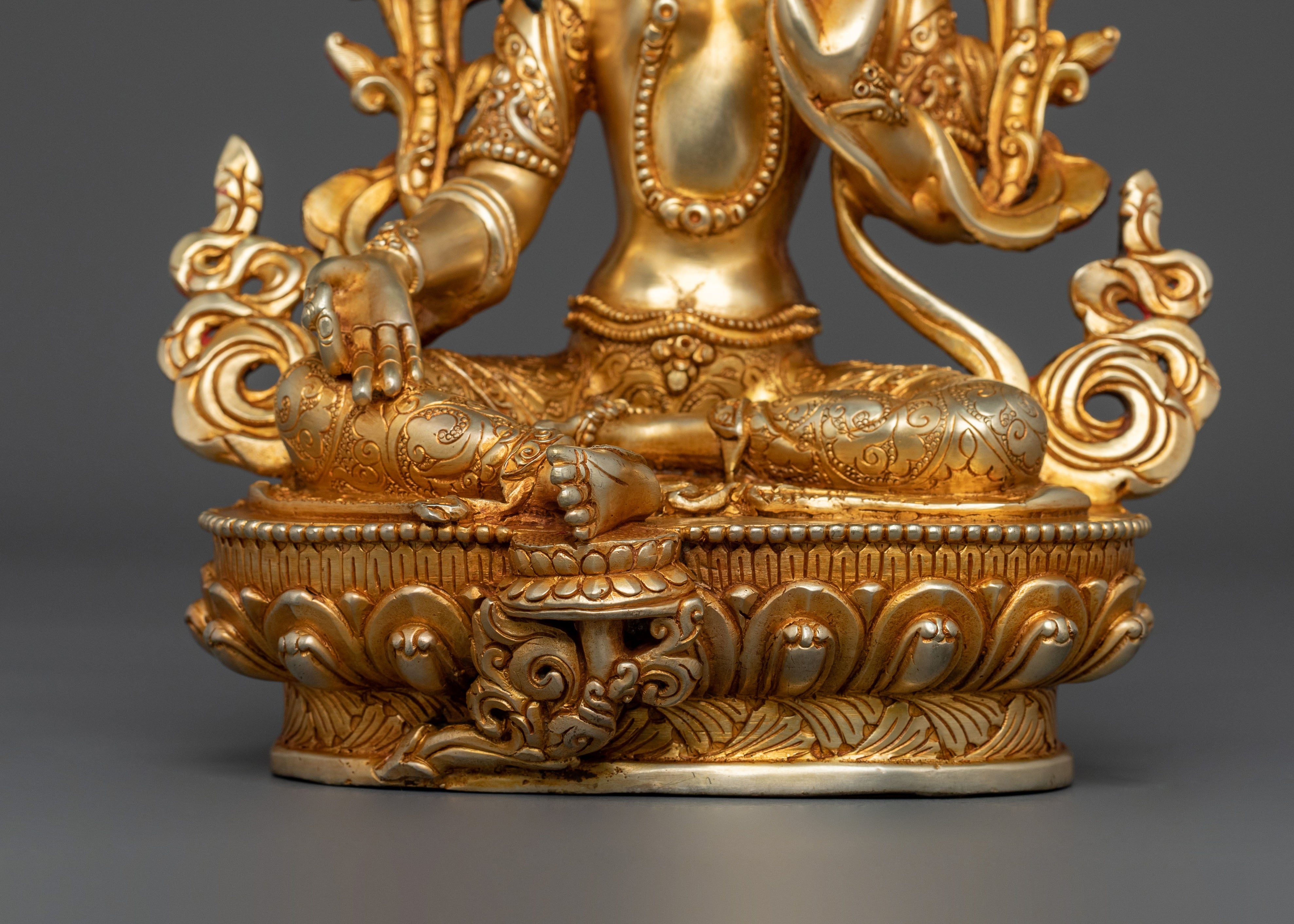 Green Tara Statue | Tibetan Goddess of Protection