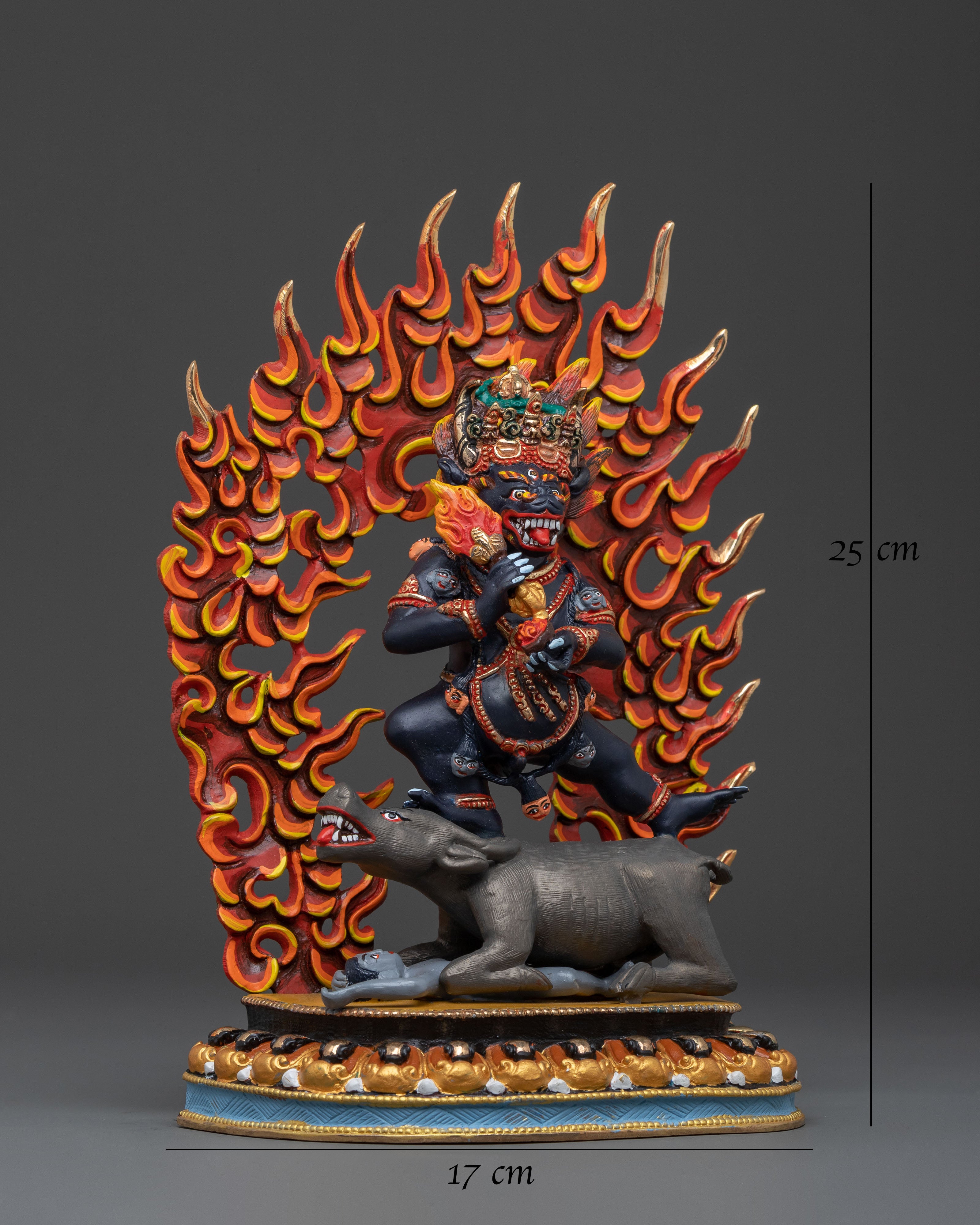Yama Dharmaraja Statue | Wrathful Guardian Deity