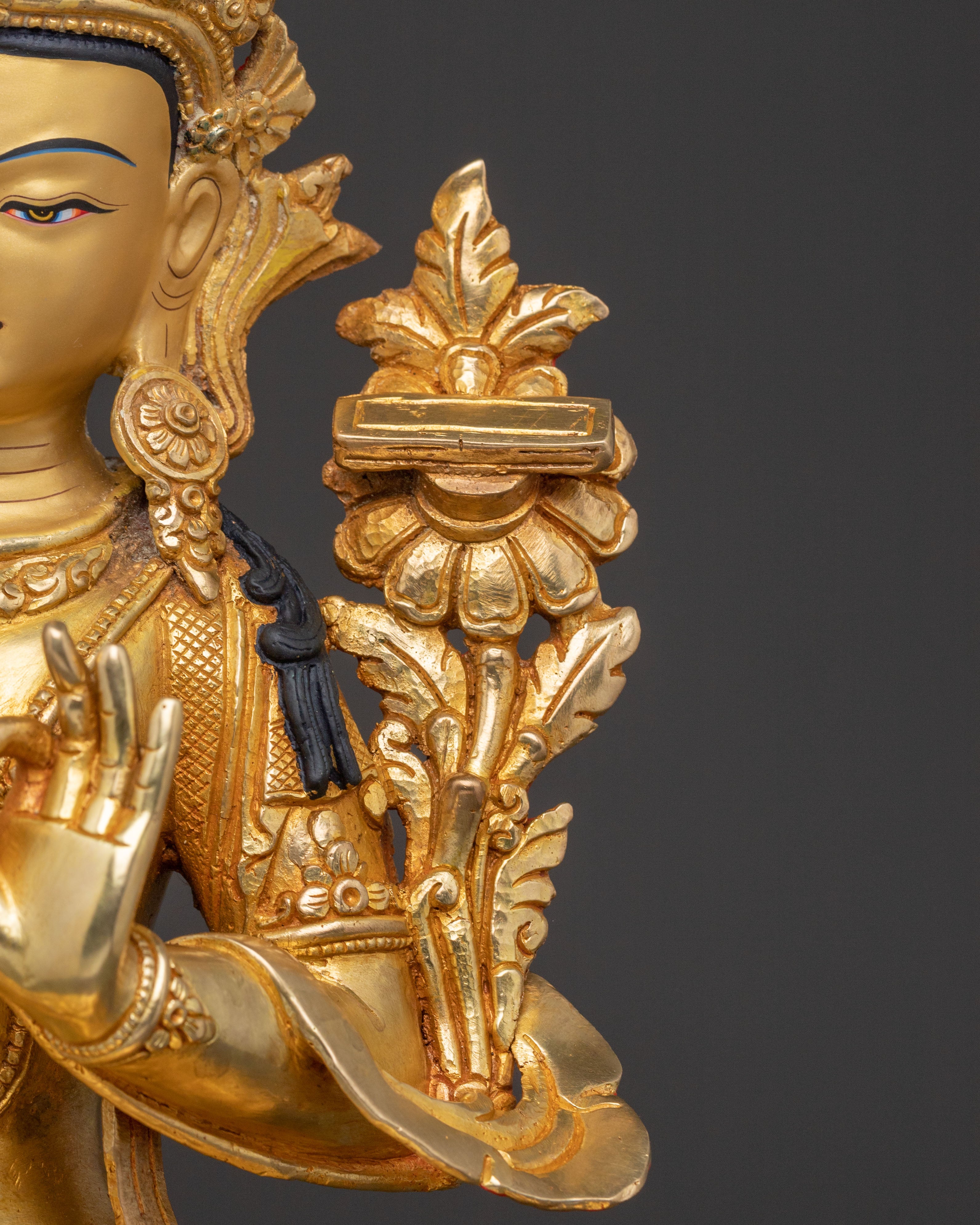 The Sword of Wisdom Manjushri Statue