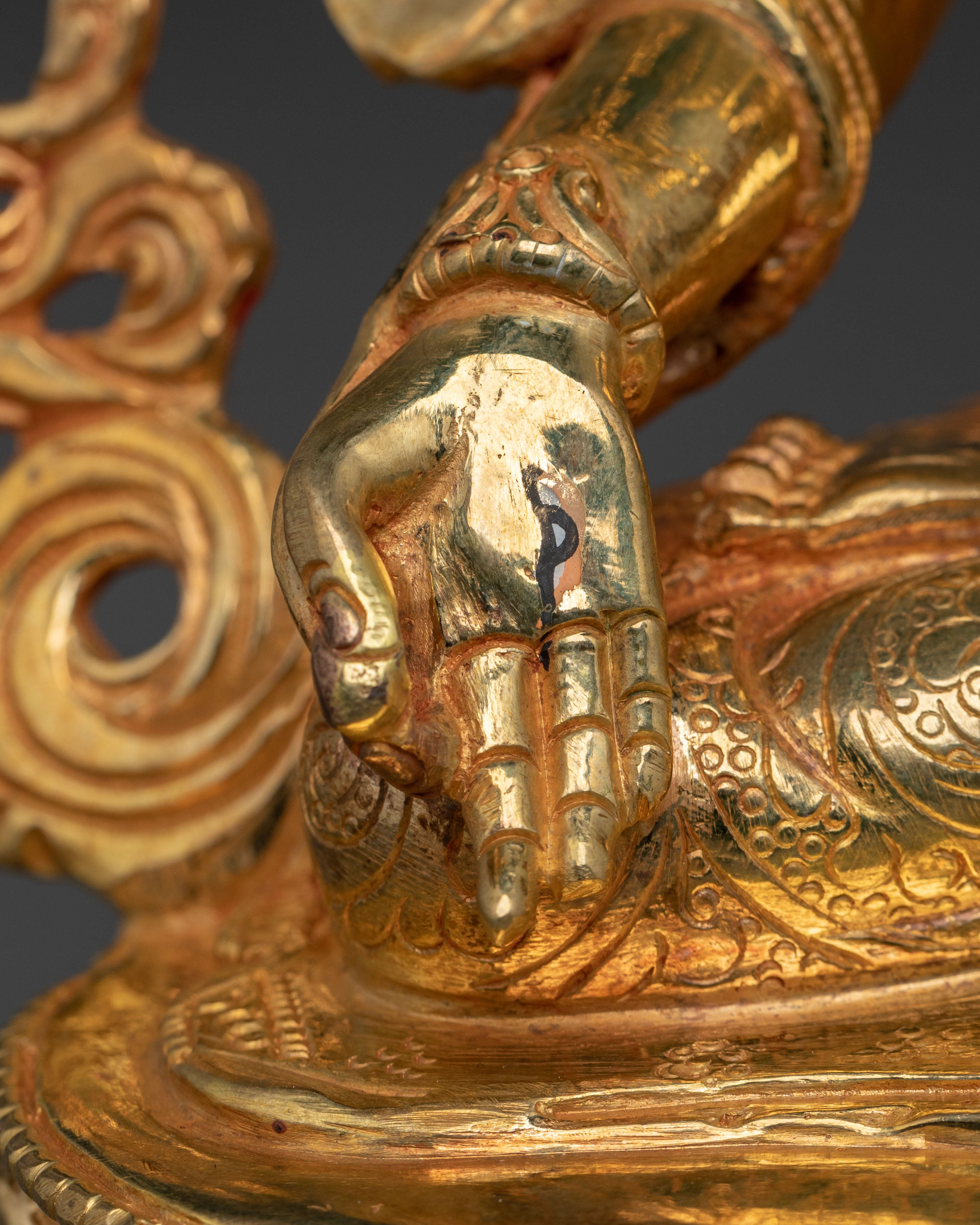 White Tara Sculpture | Seven Eyed Goddess