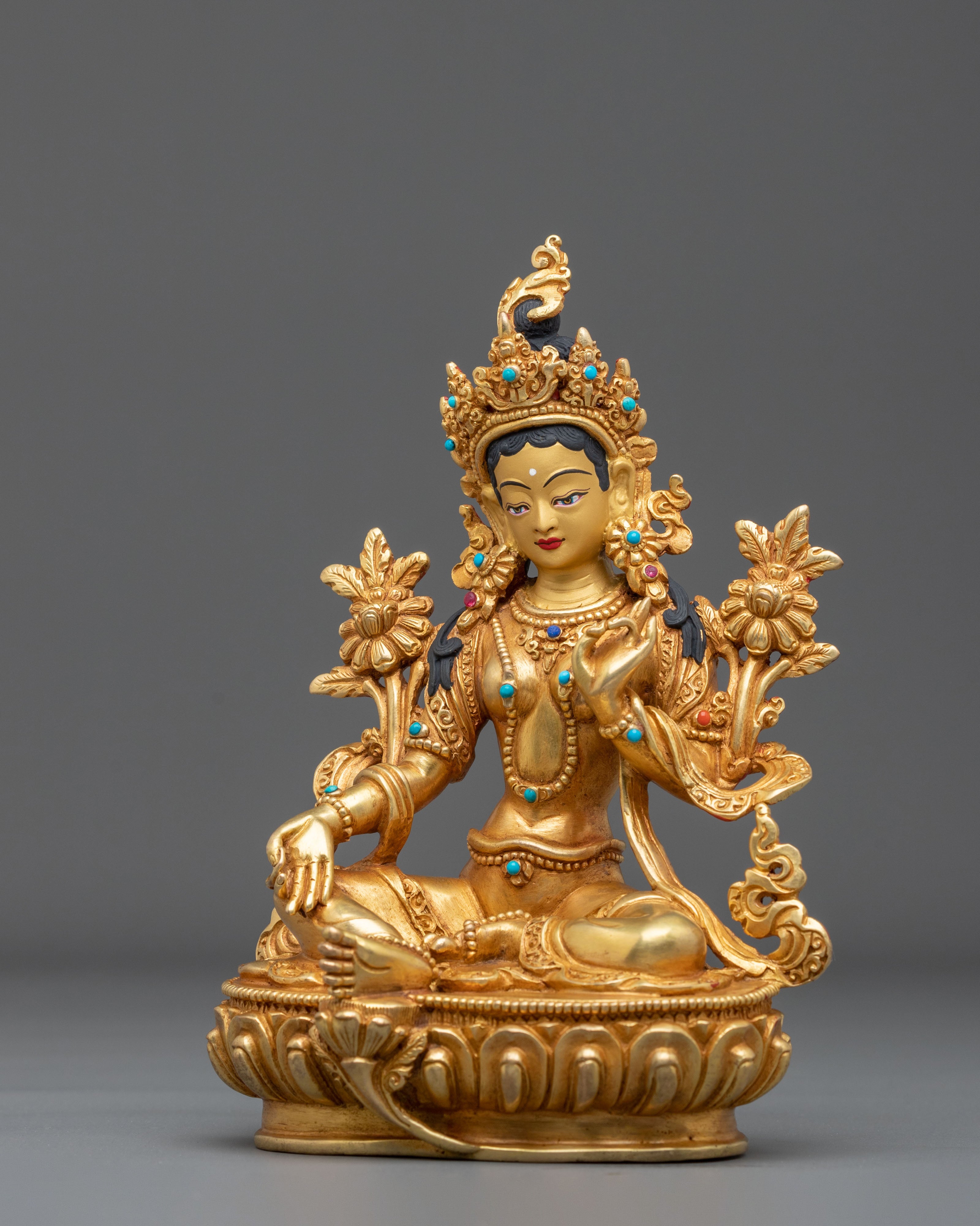 Mother Green Tara Statue | The Mother of Liberation
