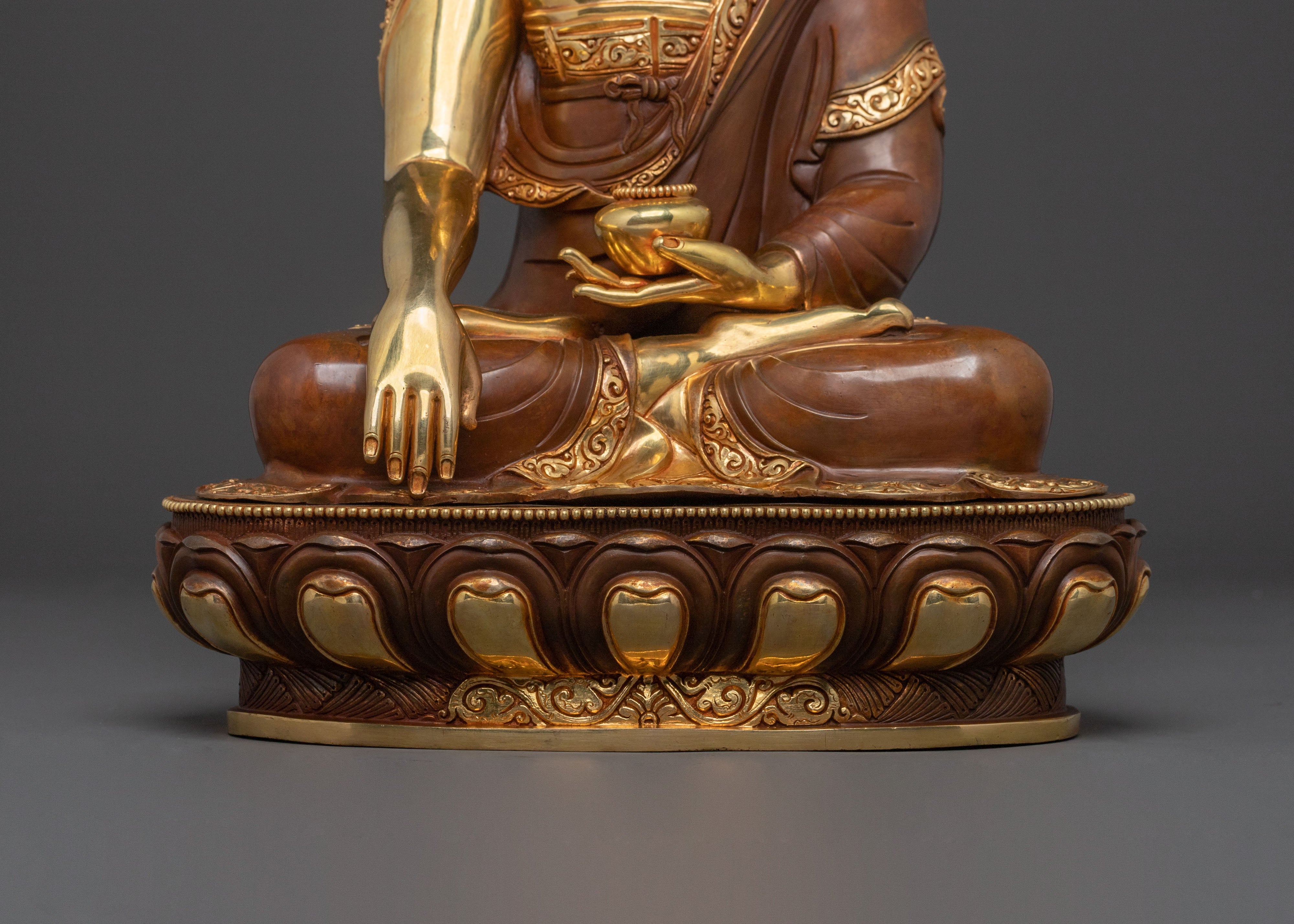 Shakyamuni Buddha Tibetan Statue for Decor