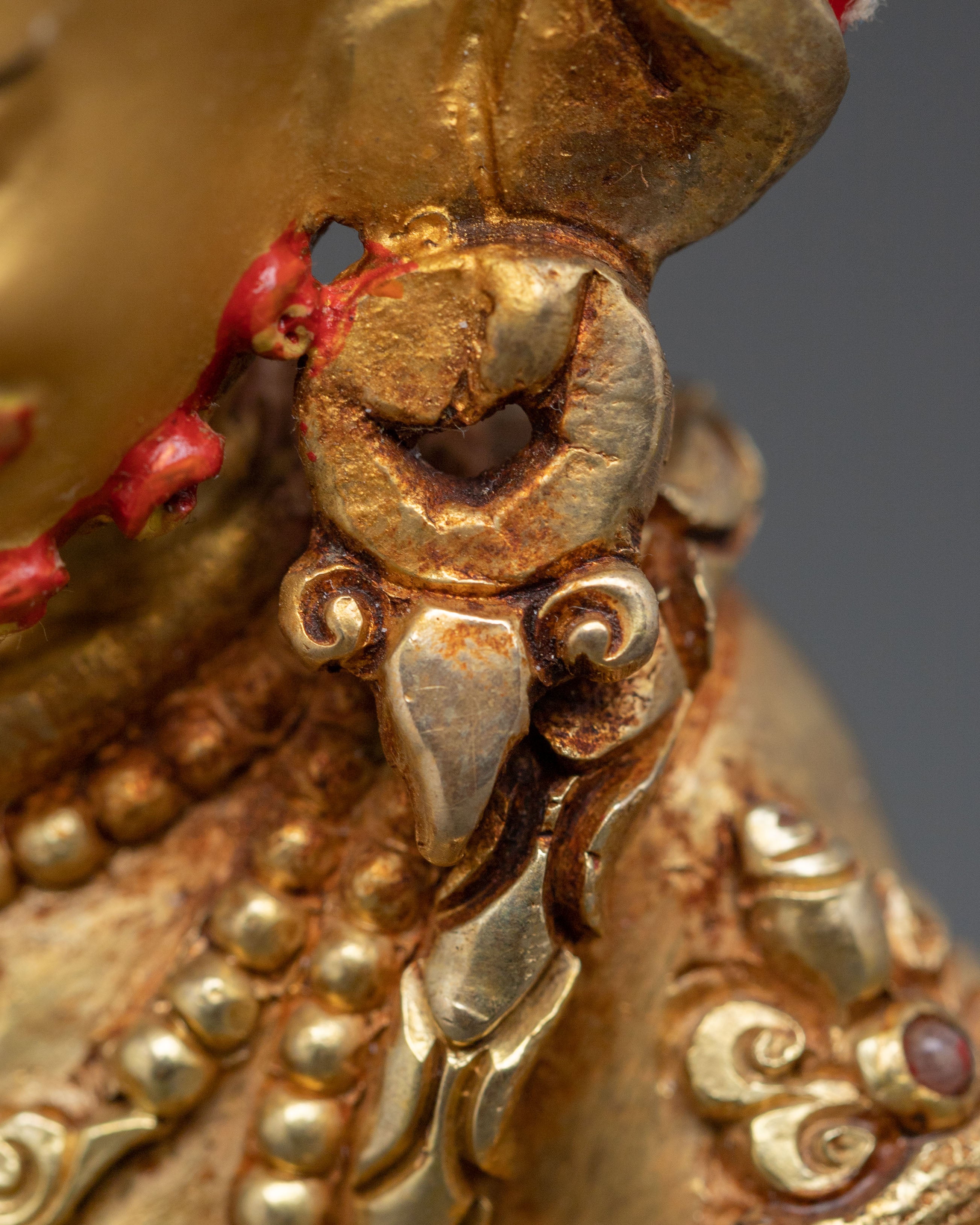 Black Dzambhala Abundance Protector Statue