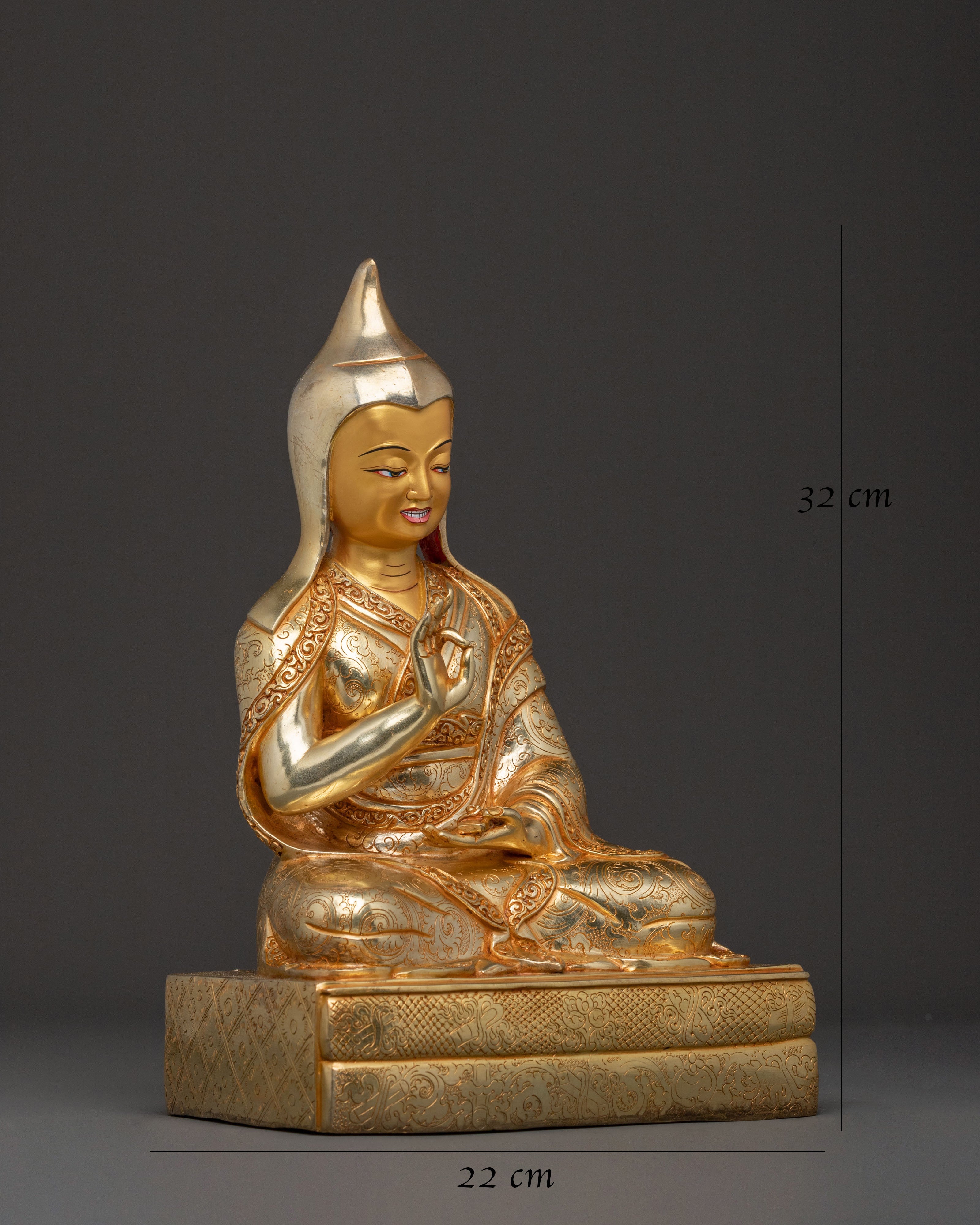Shantarakshita Spiritual Master Statue | Home Decor