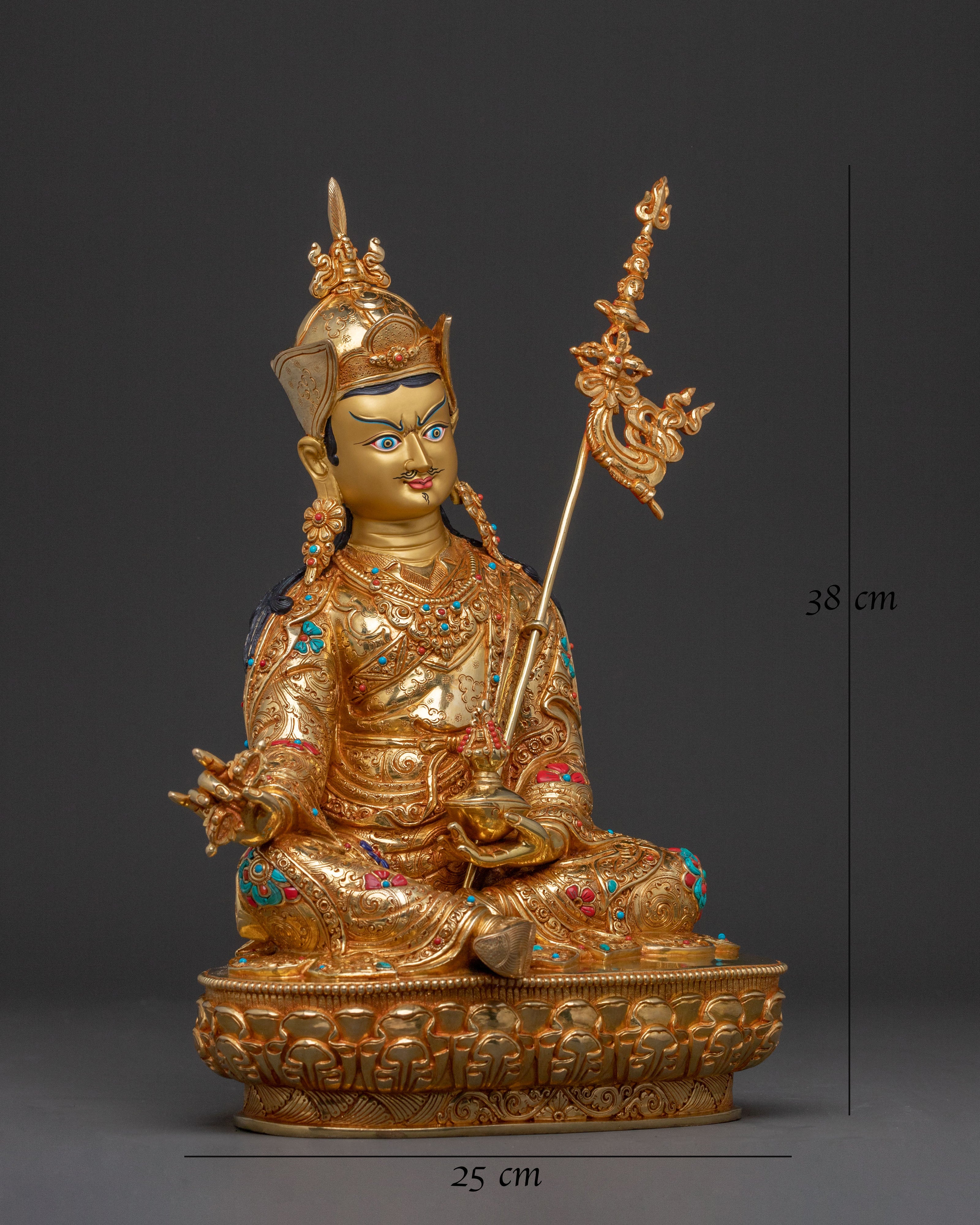 Guru Rinpoche Wisdom Statue | Handcrafted Perfection