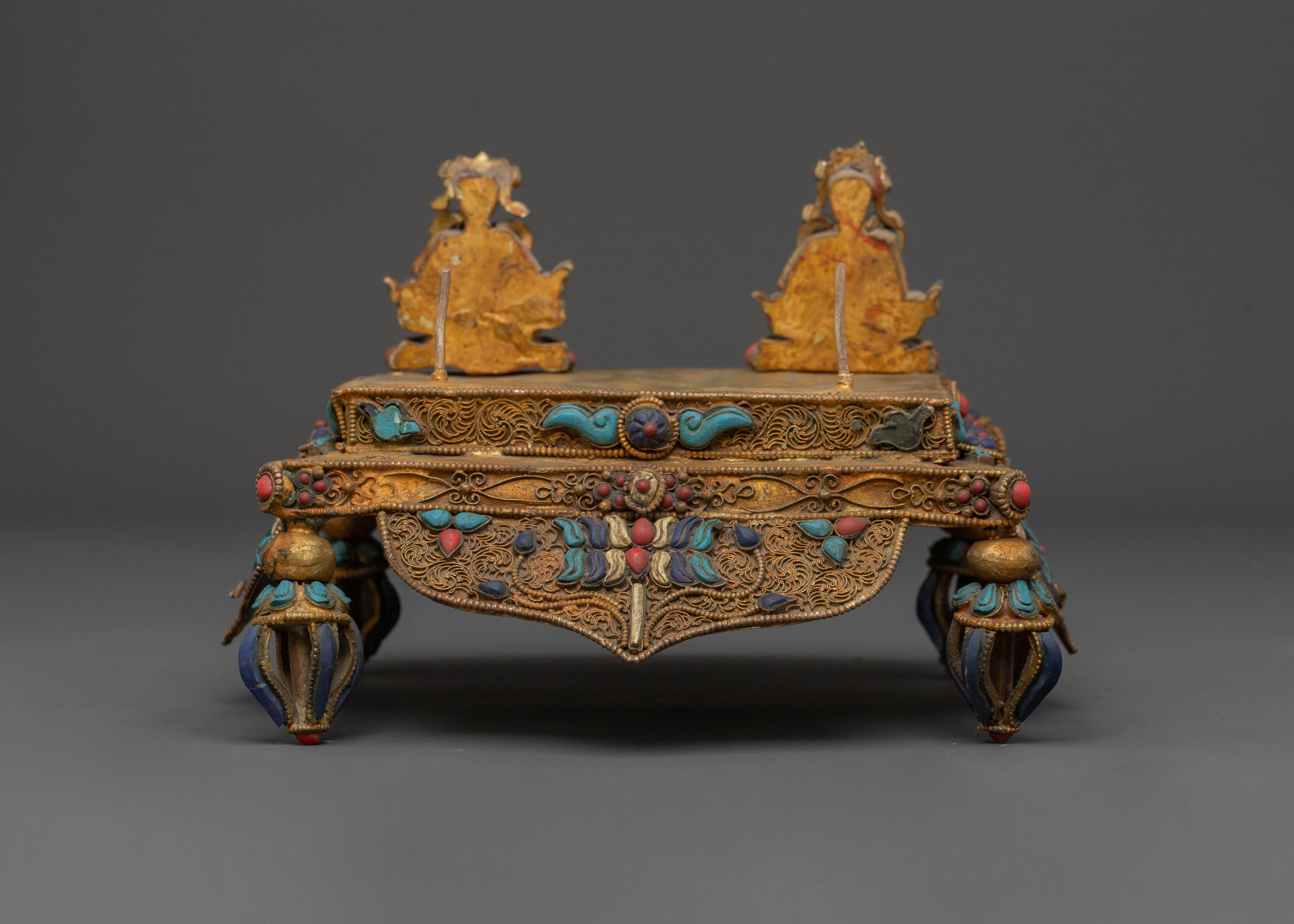 Handmade Sacred Throne | Himalayan Spiritual Altar