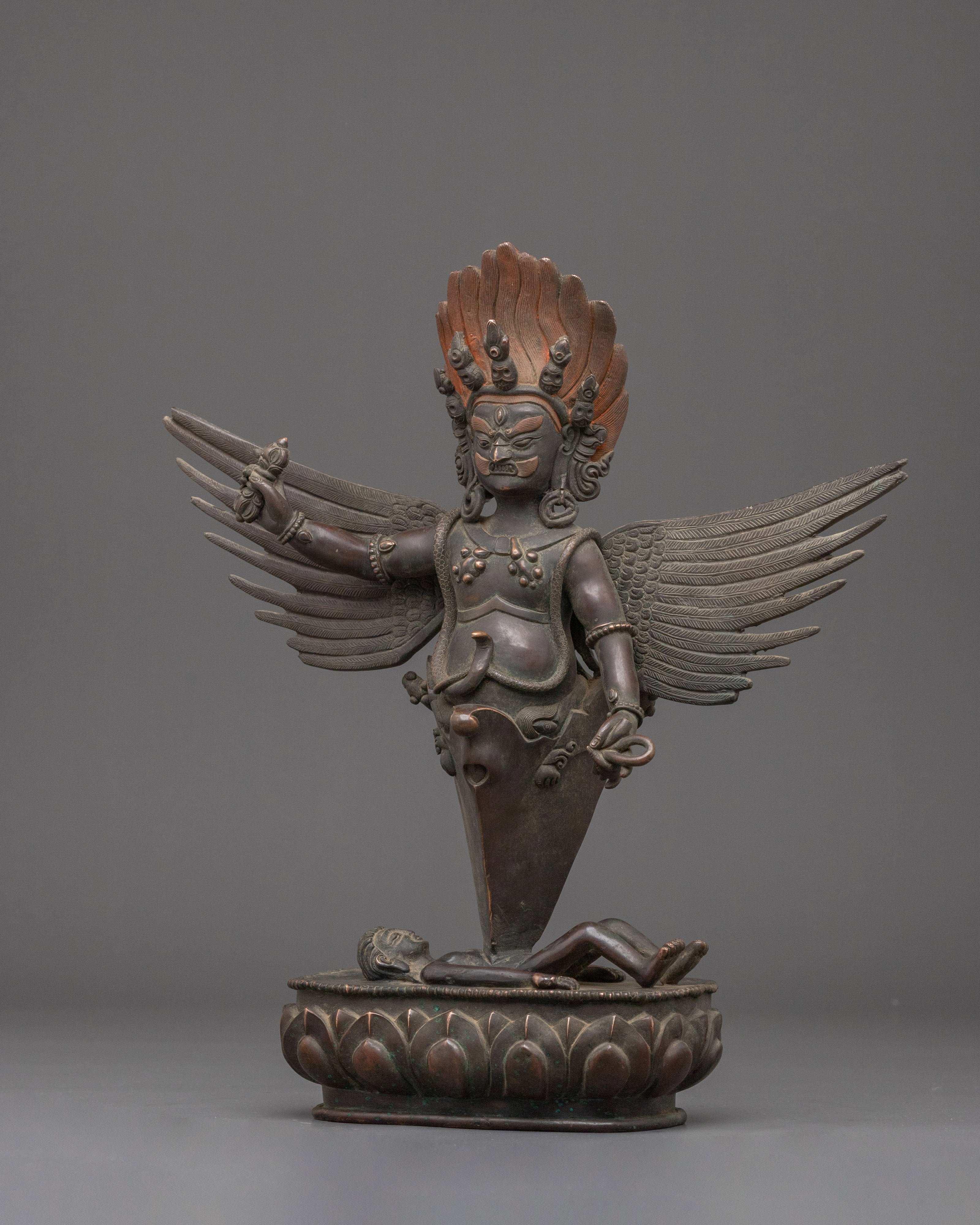 Vajrakilaya Sculpture | Tibetan Buddhist Protector