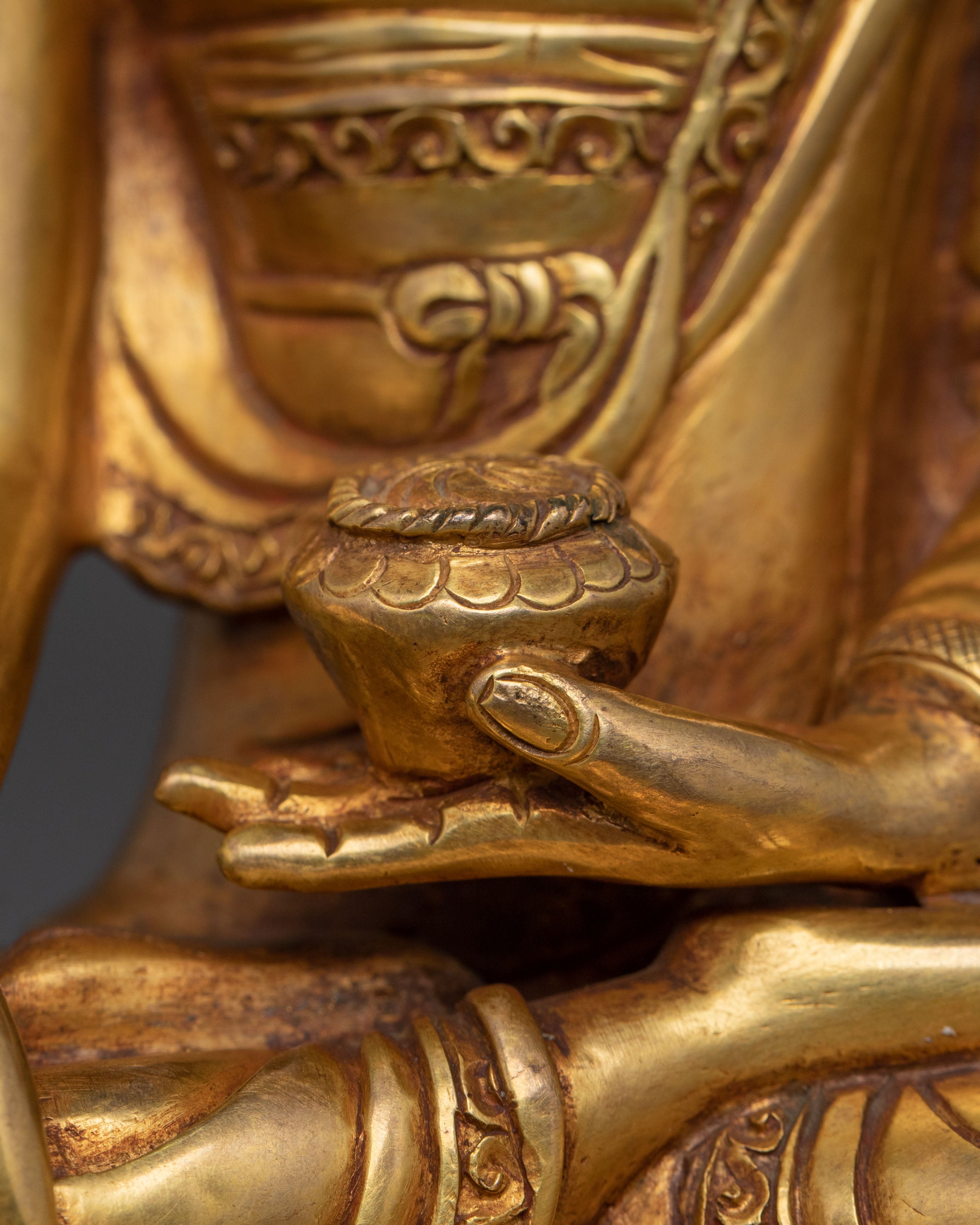 Ratnasambhava Sacred Sculpture | Home Decor