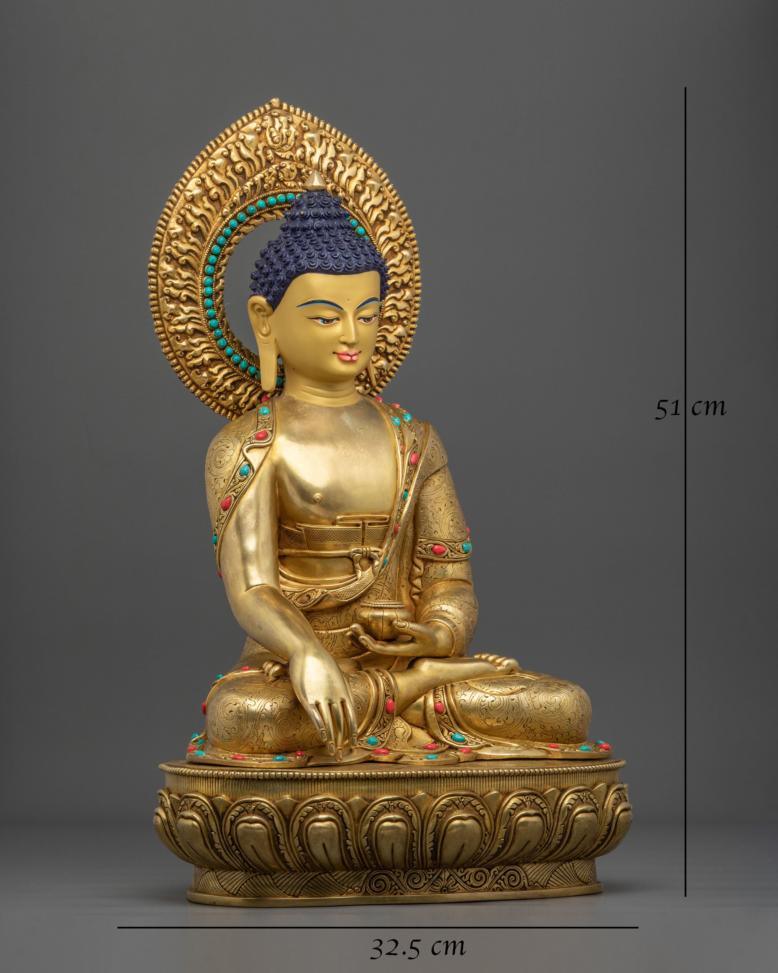 Shakyamuni Buddha Awakened Master Statue