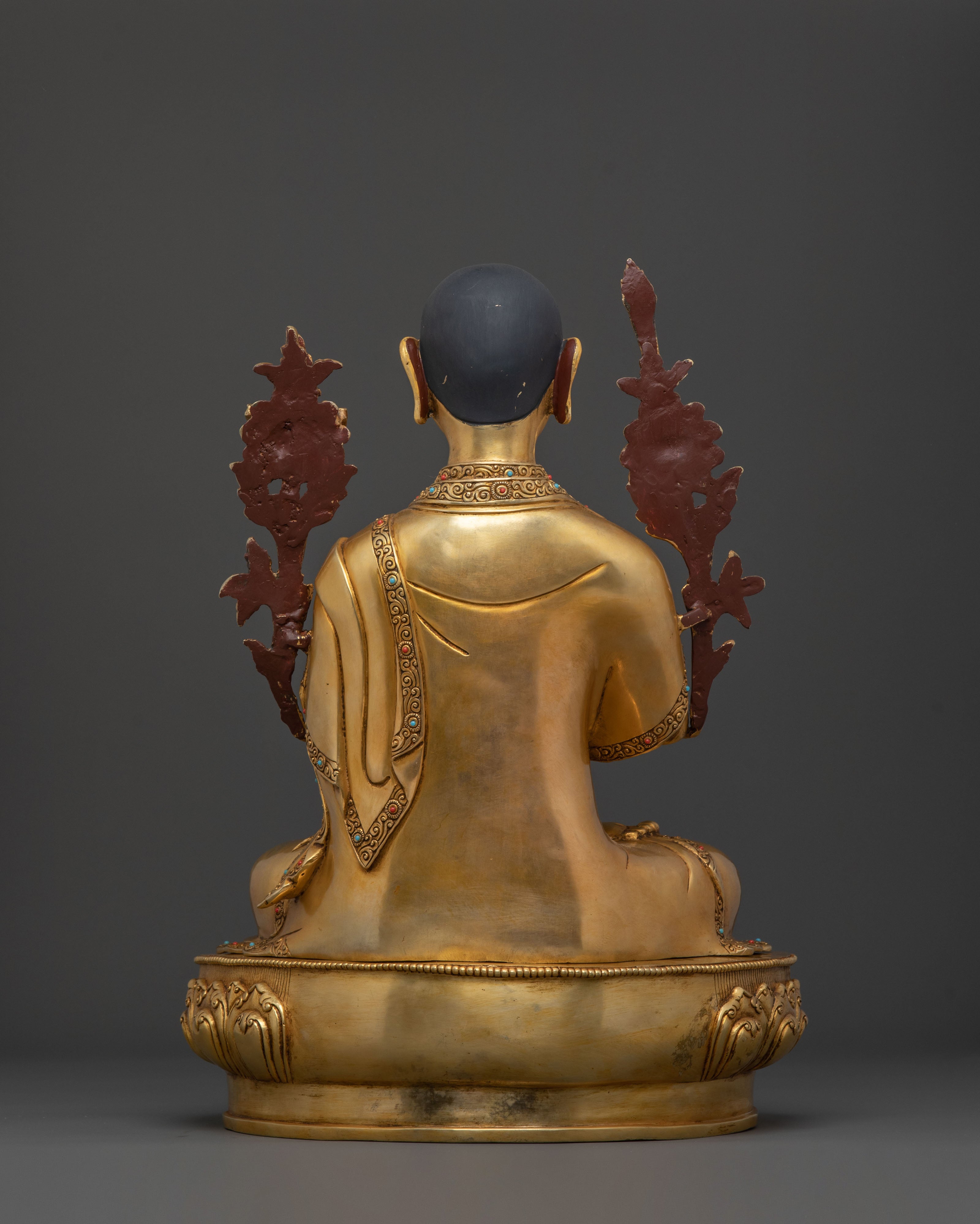 Tsongkhapa Statue with Disciples: Symbol of Wisdom