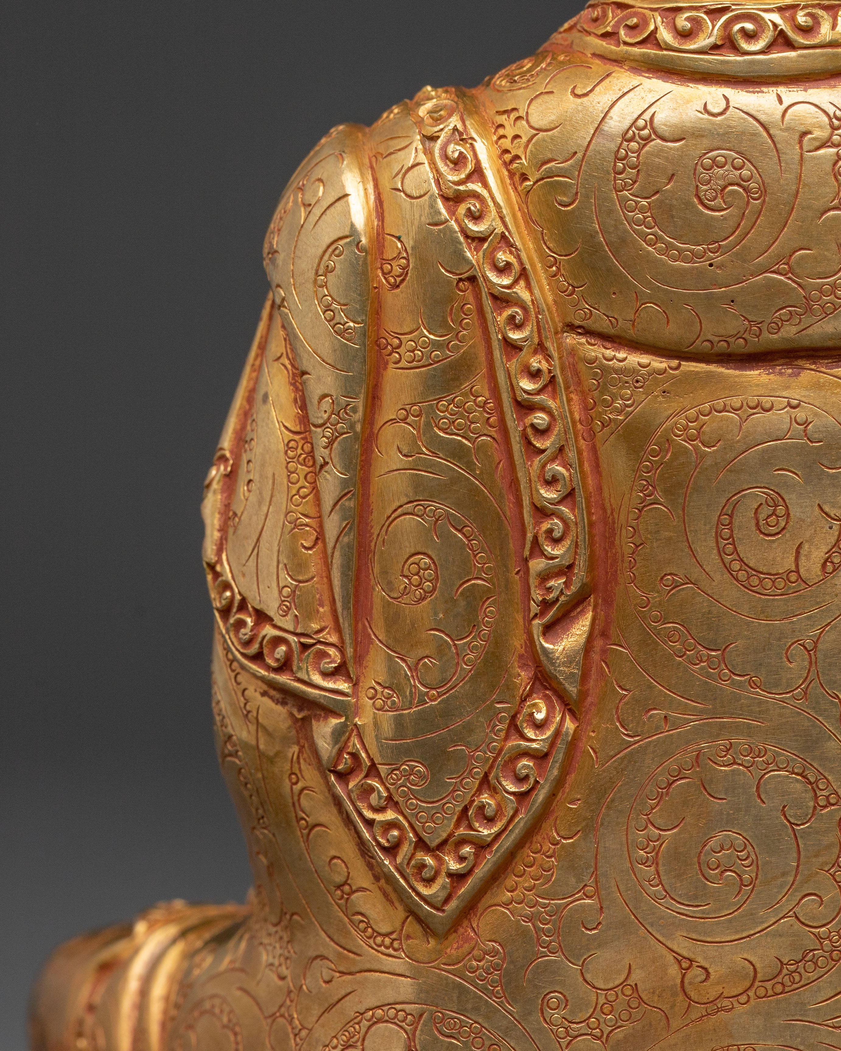 Medicine Buddha Statue – 24K Gold Gilded Copper