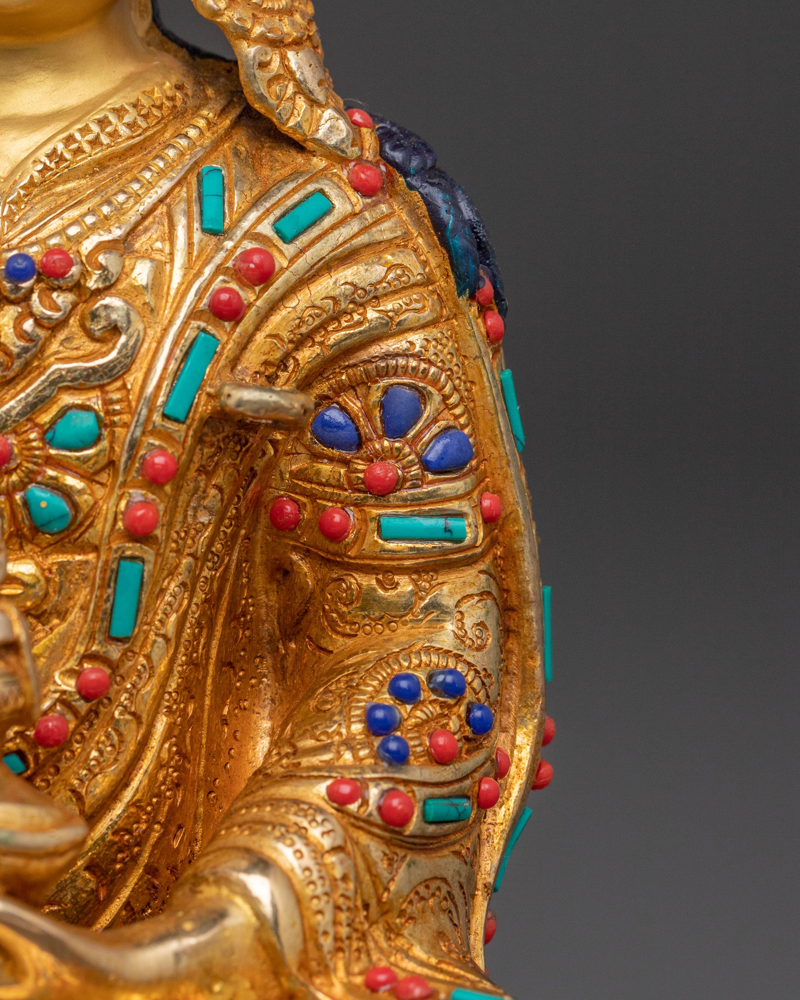 Handcrafted Guru Rinpoche Statue | Sacred Teacher