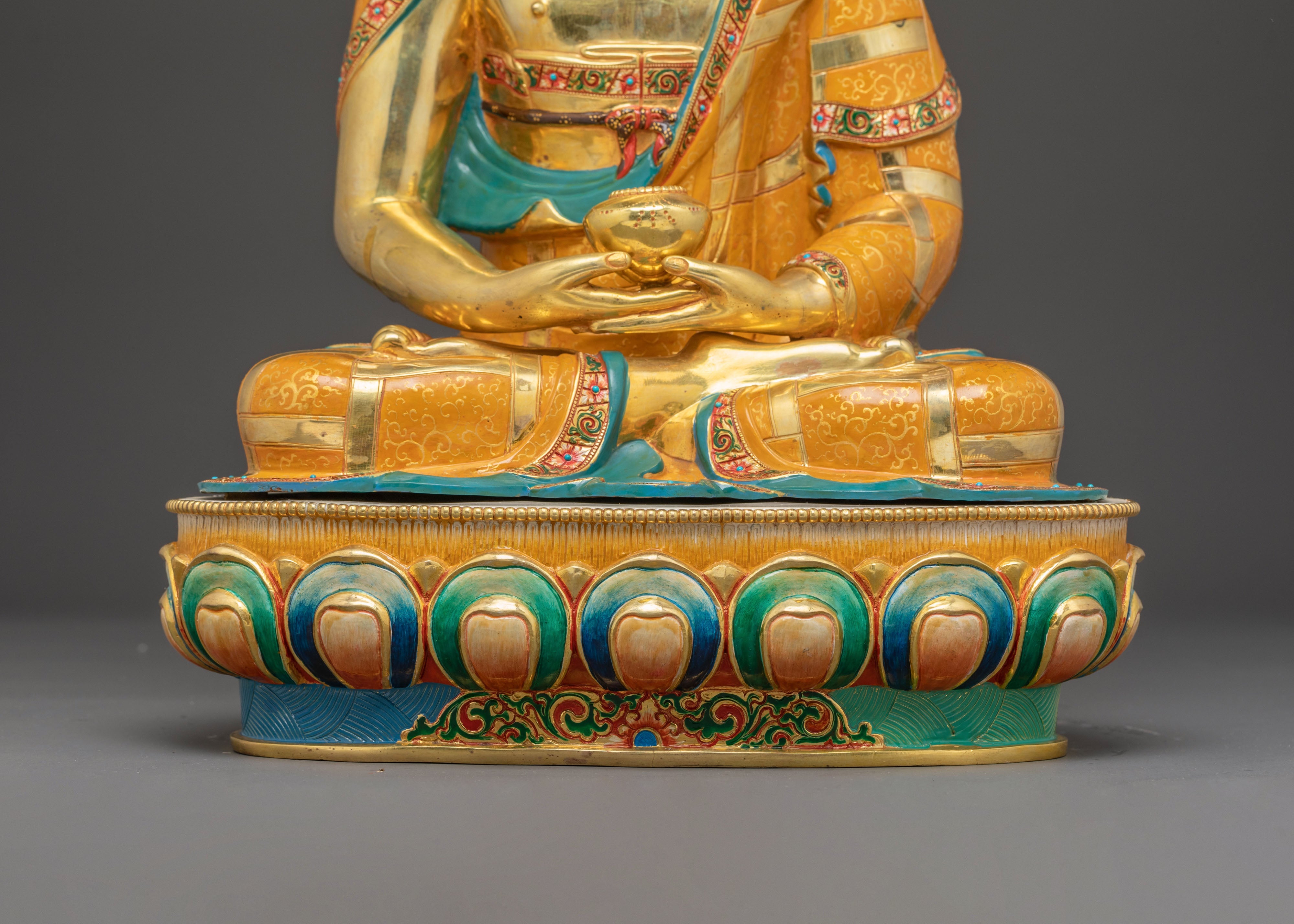 Amitabha Buddha Statue: The Pure Land Buddha | Dharmakara Figurine