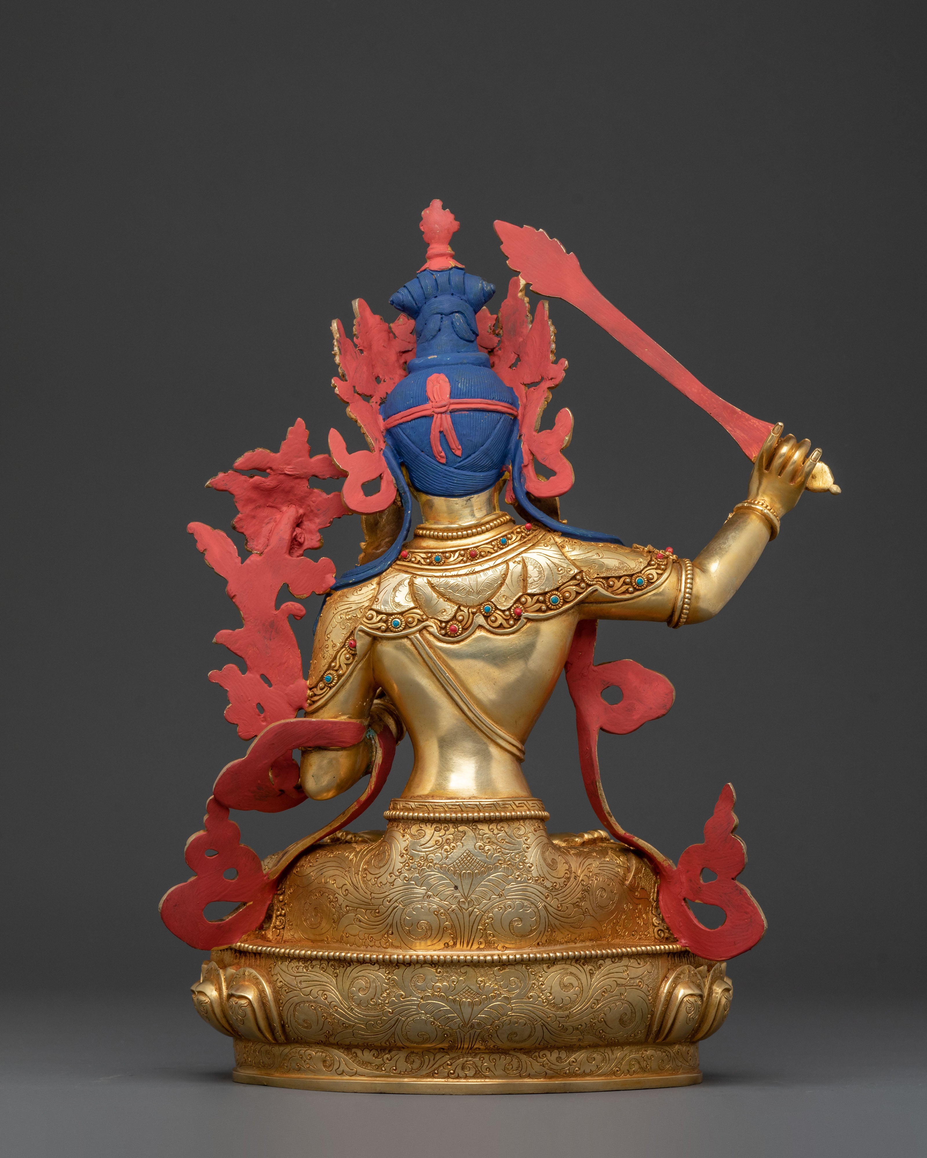 Manjushri Spiritual Statue | Serene Wisdom