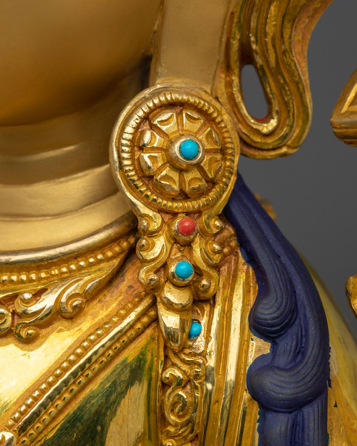 Manjushri Sacred Copper Sculpture | Bodhisattva of Wisdom