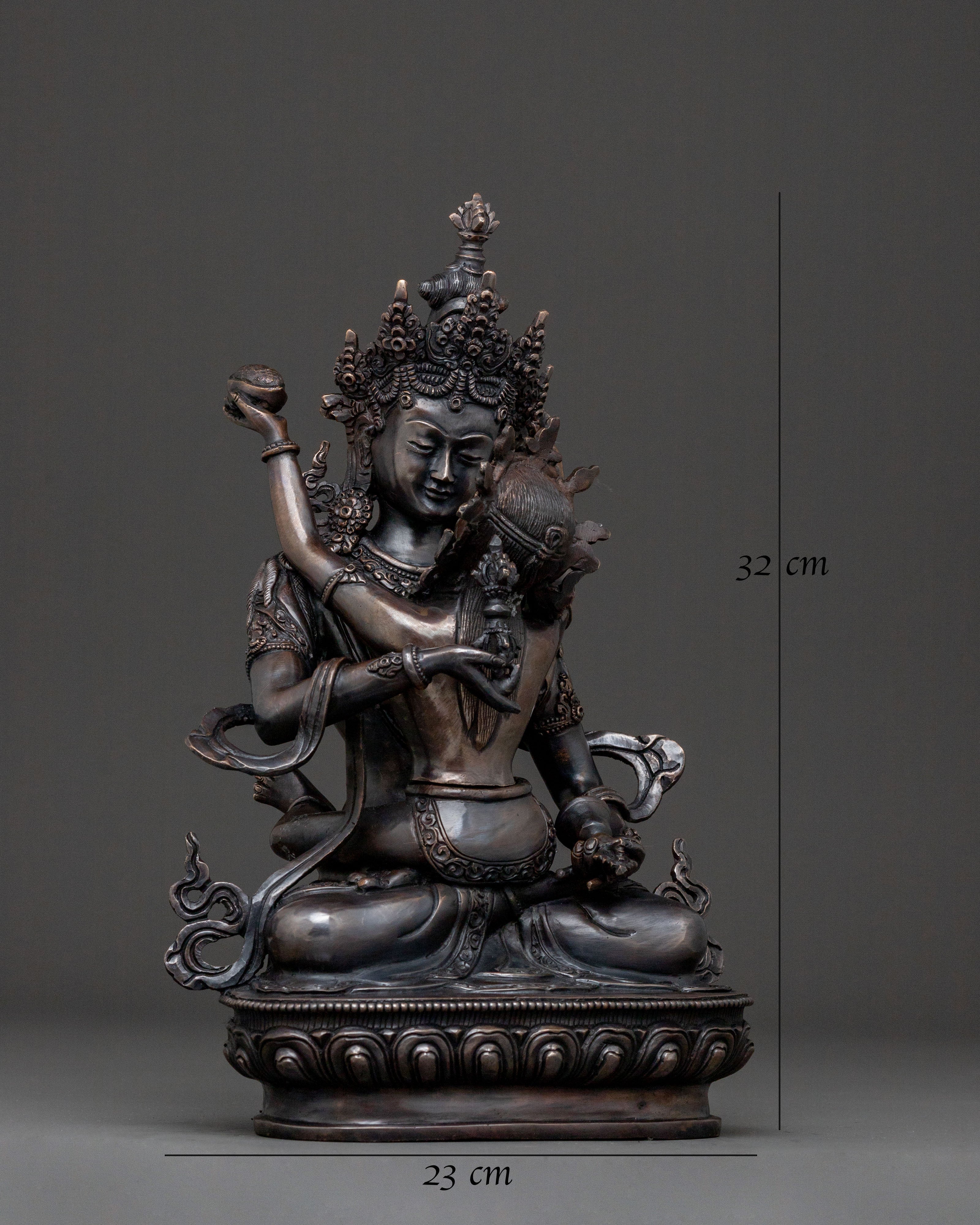 Vajrasattva with Vajragarvi Statue | Spiritual Figures