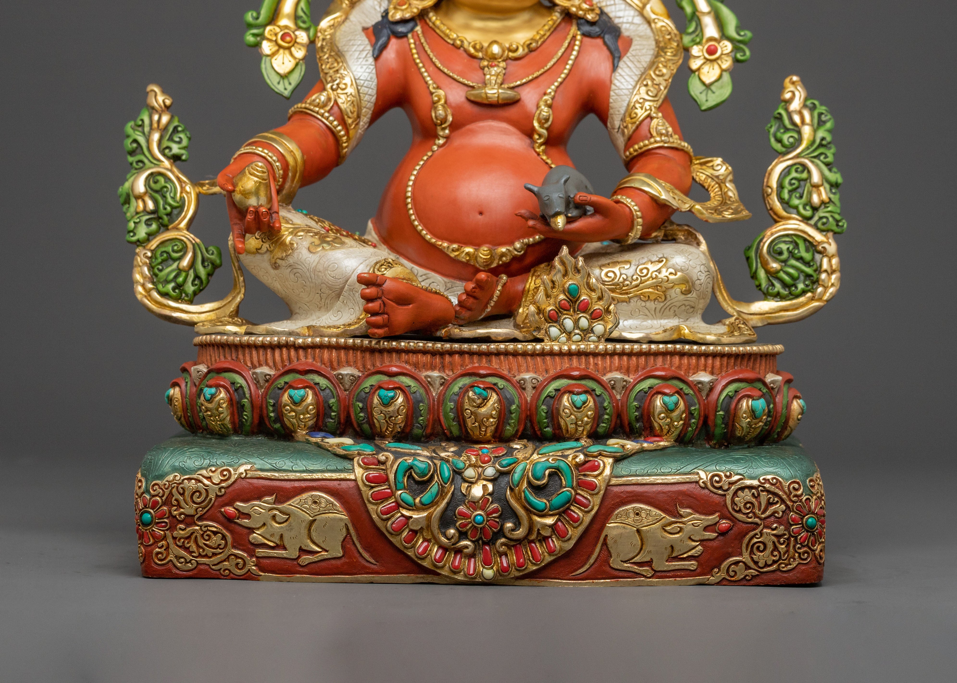 Dzambhala Spiritual Sculpture of Abundance