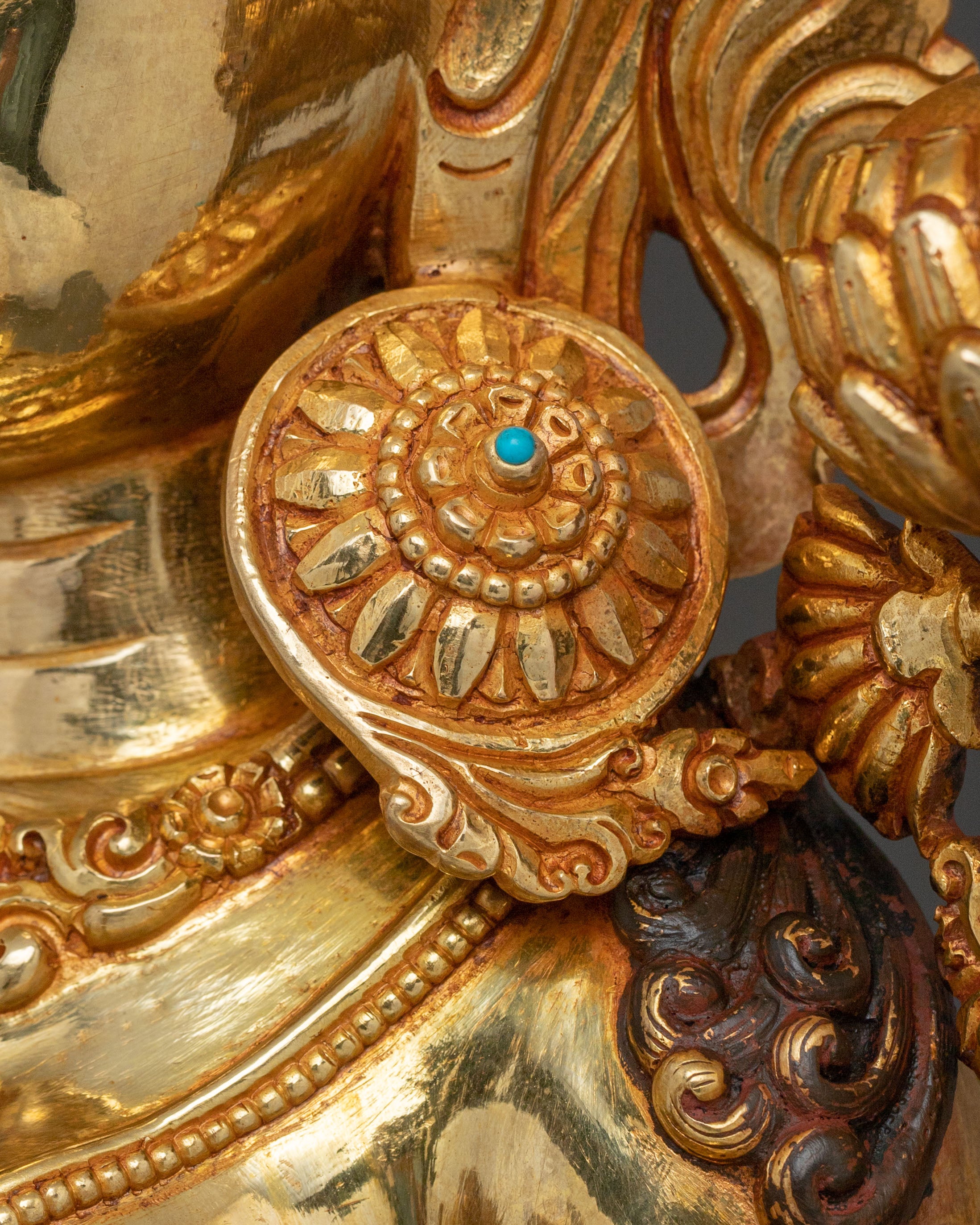 Green Tara Blessing Sculpture | Meditation Decor