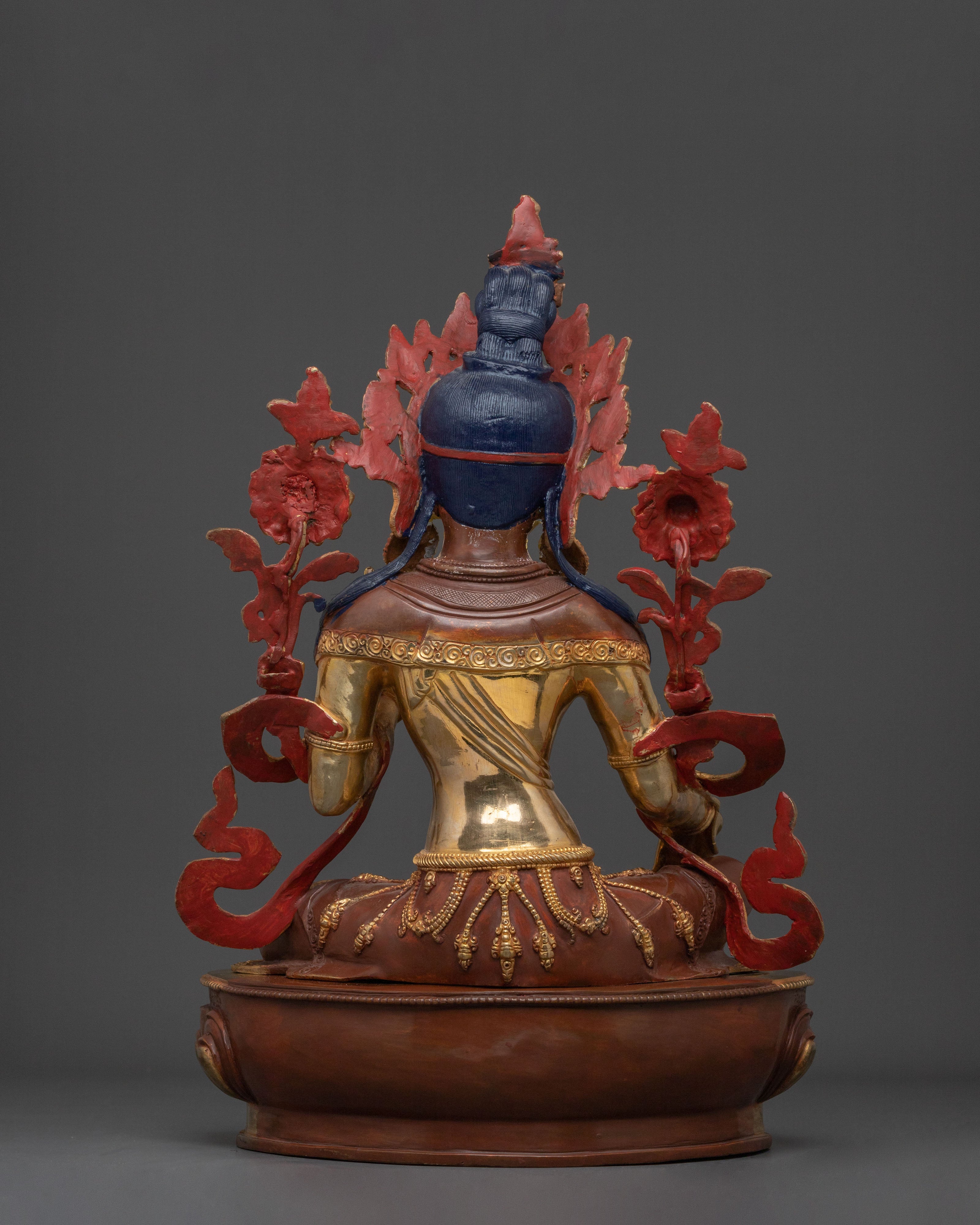 Green Tara Sacred Shrine Figure | Goddess of Compassion and Swift Protection