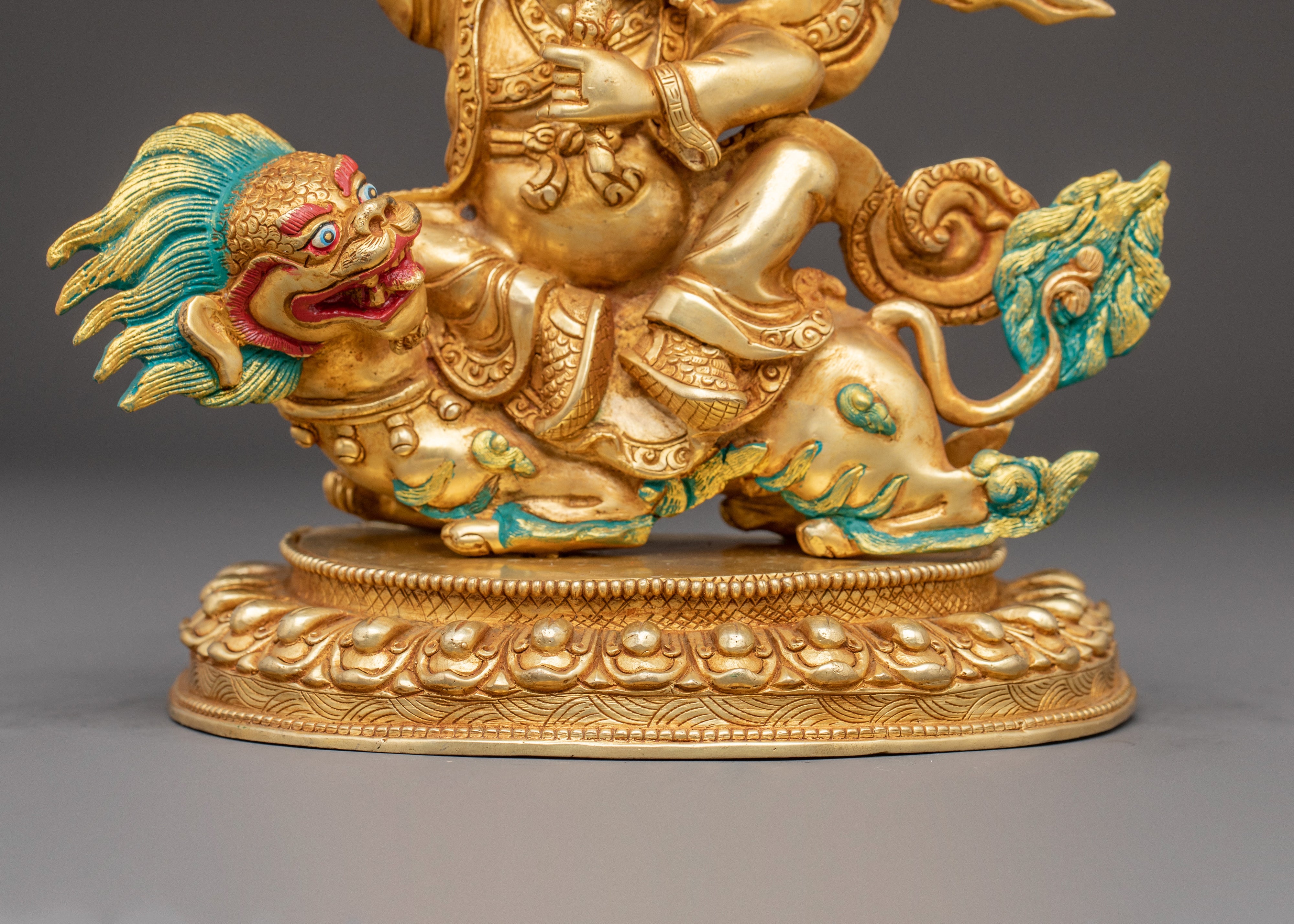 Himalayan Droje Legpa Statue | Traditional Tibetan Sculpture