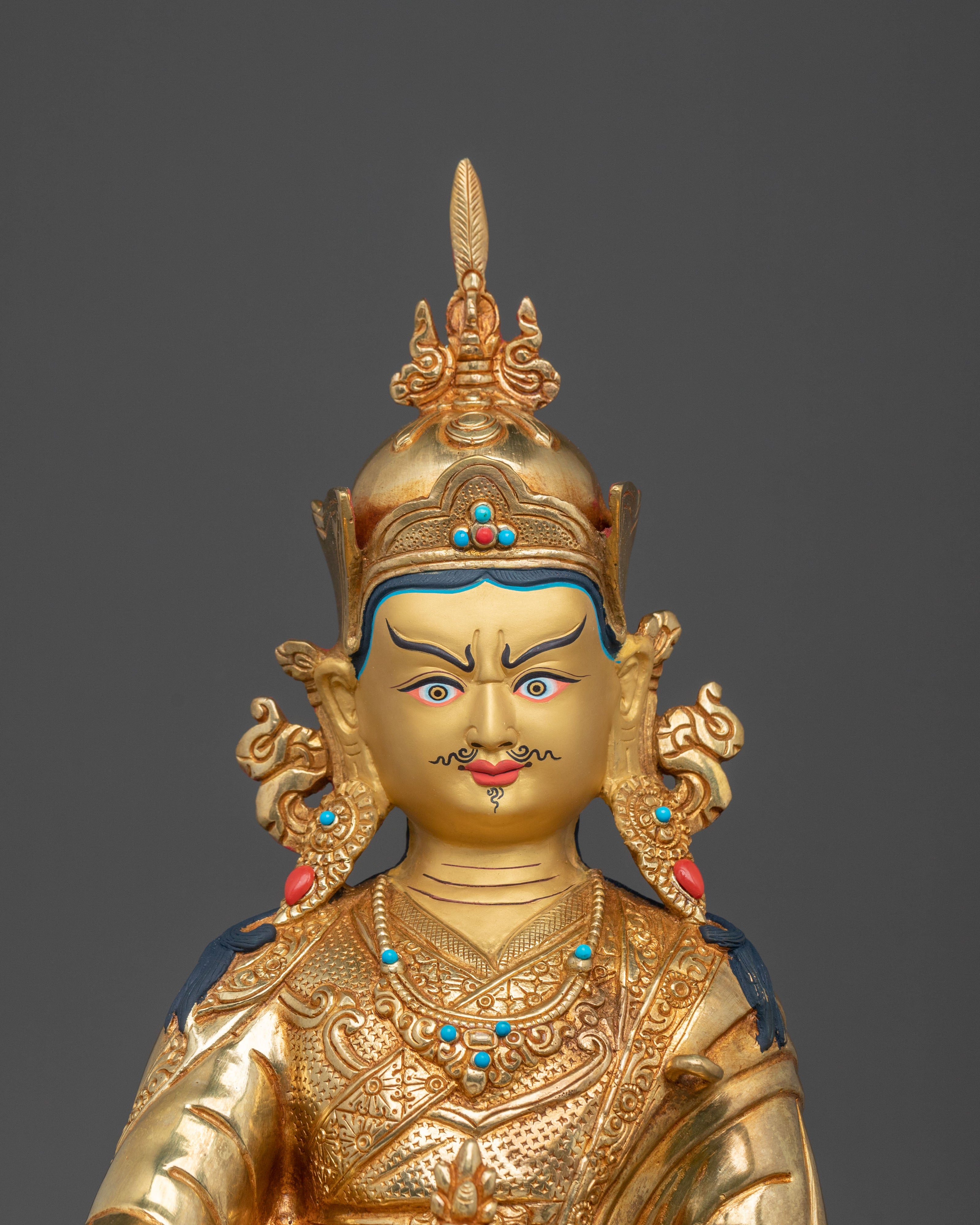 Guru Rinpoche Sculpture | Tibetan Precious Master