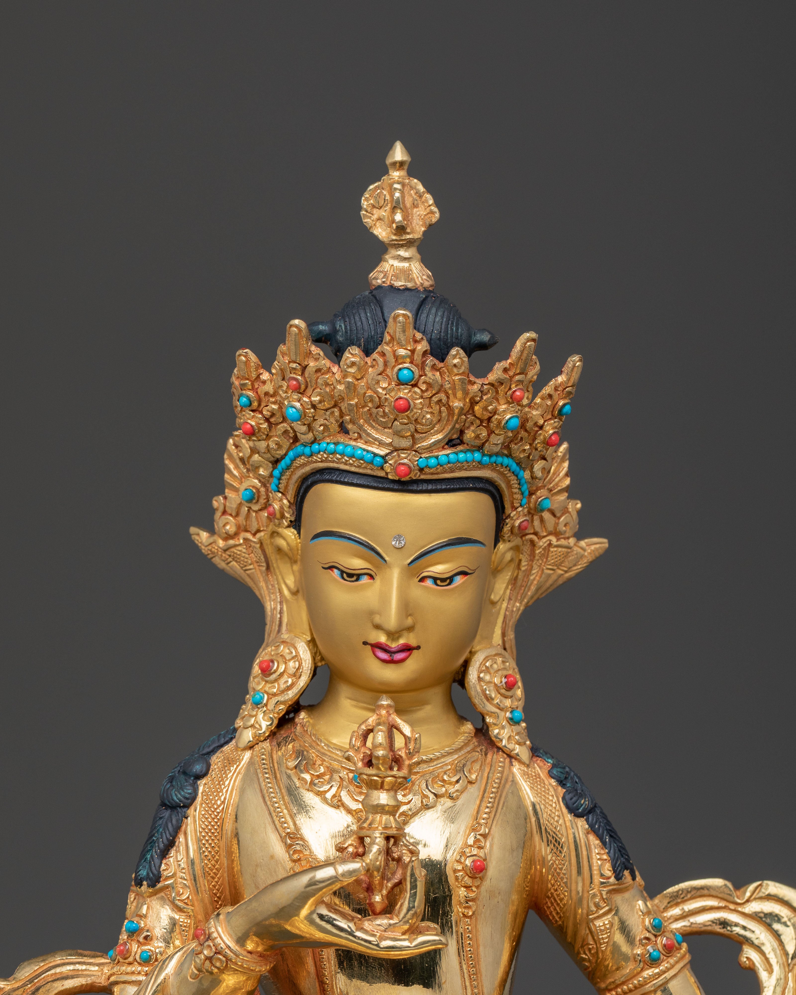 Handcrafted Vajrasattva Statue | Sacred Protector