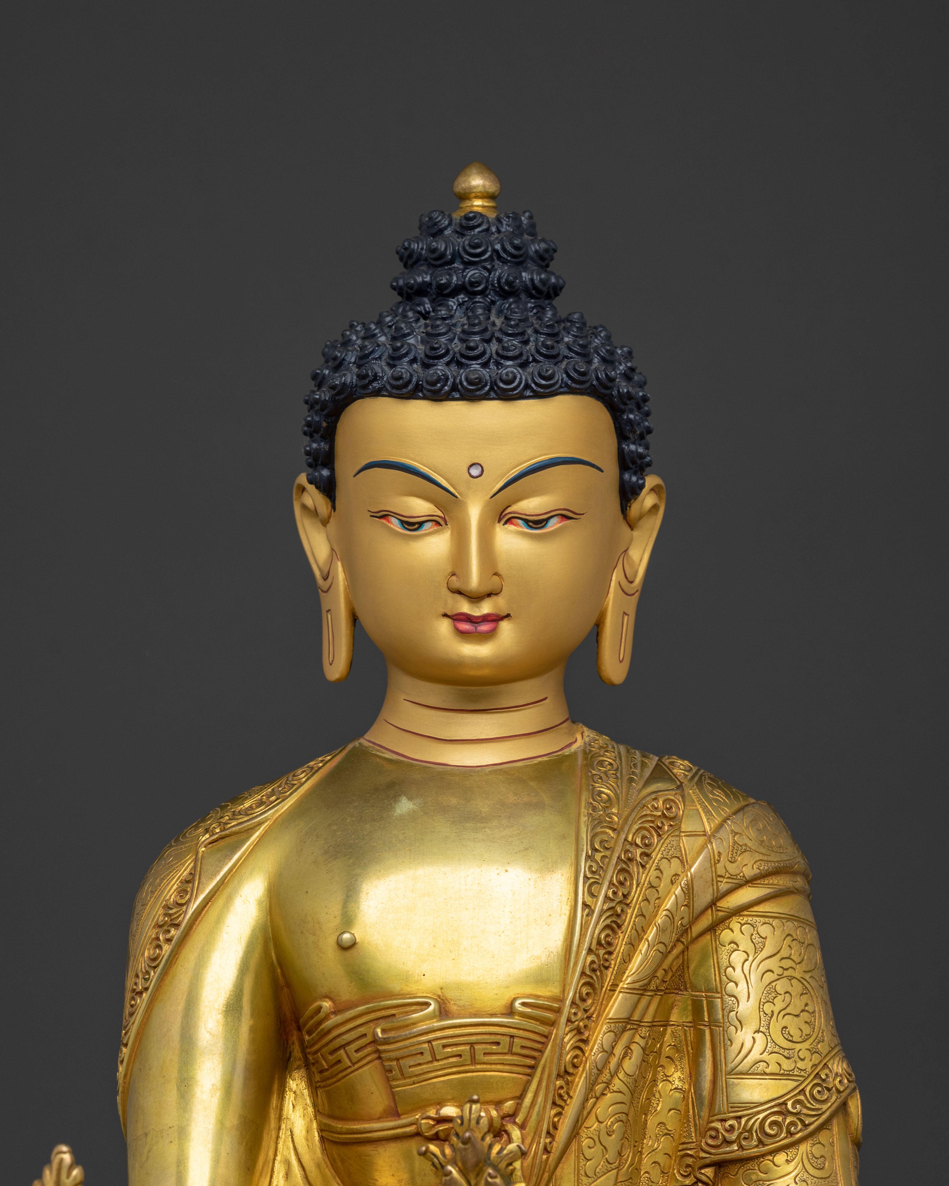 Medicine Buddha Figurine | Sacred Himalayan Craft