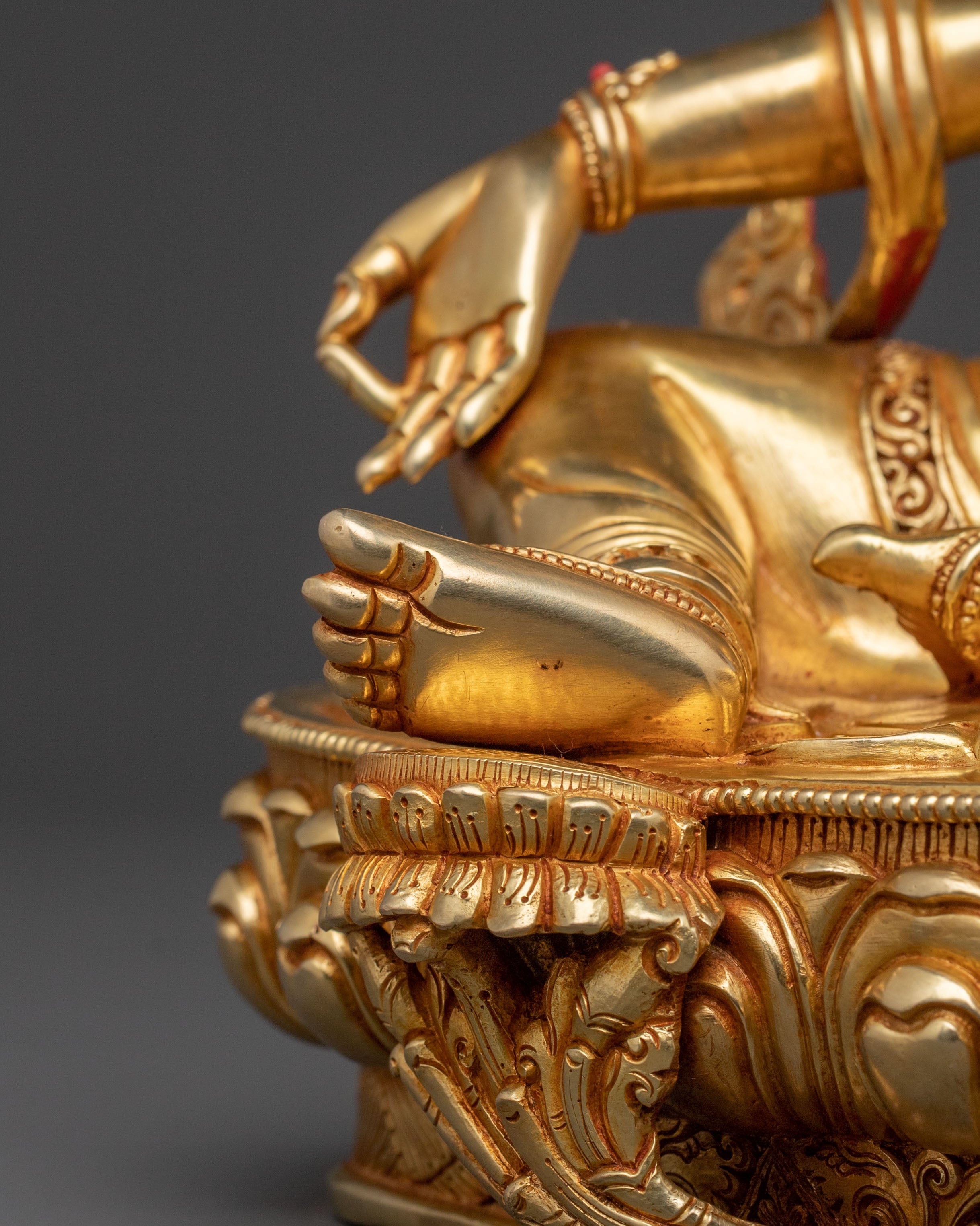 Green Tara Divine Statue | Tibetan Goddess of Compassion