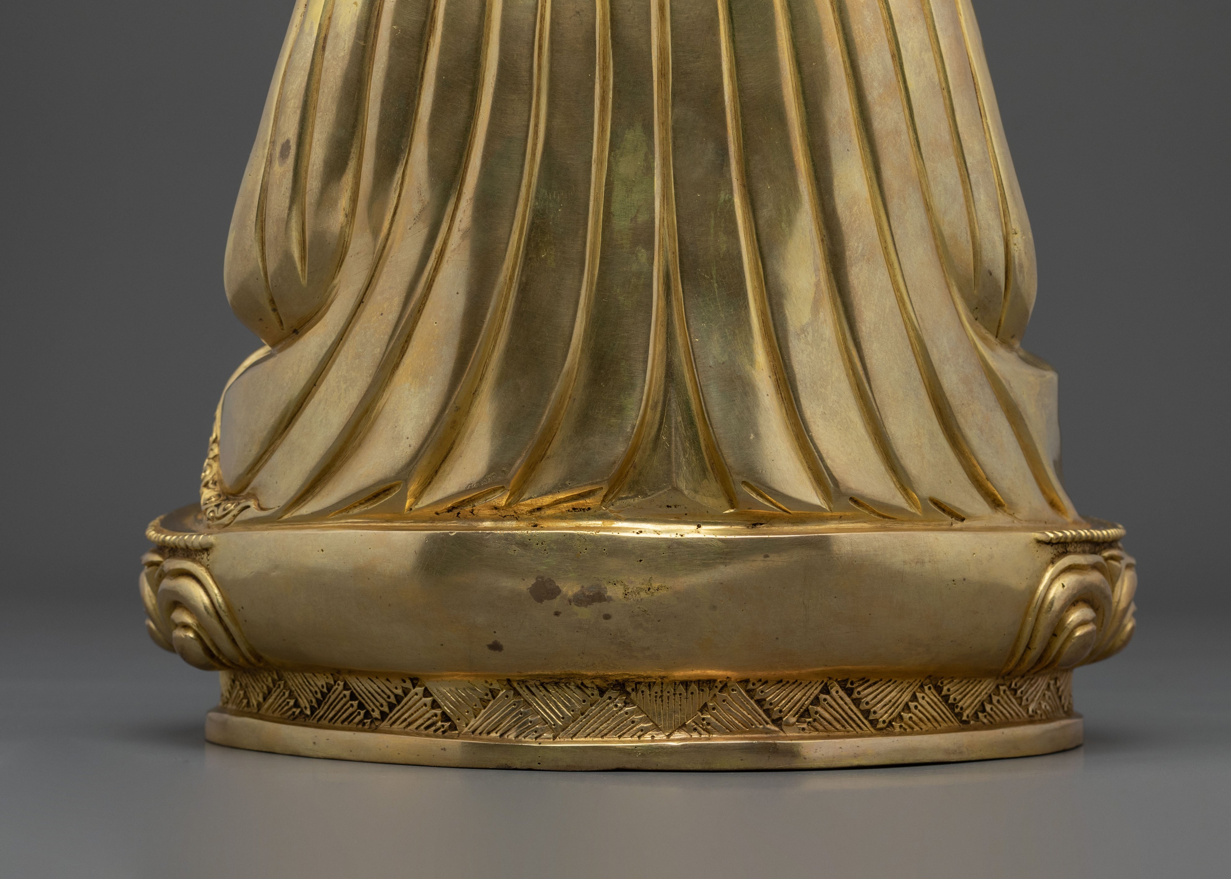 Guru Shapdum Statue | Sacred Copper Artistry