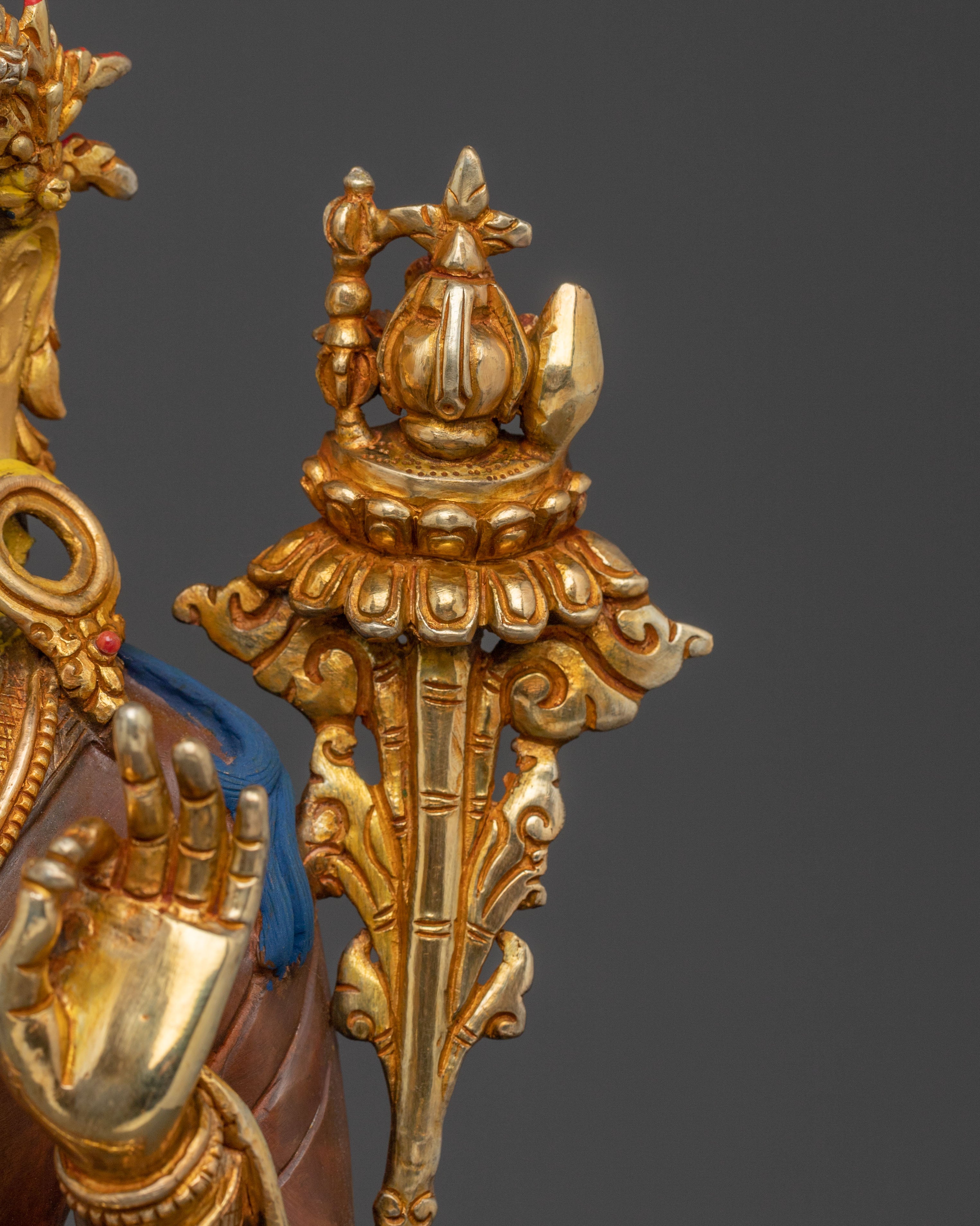 Handcrafted Yuthon Yonten Gonpo Statue |  Spiritual Altar