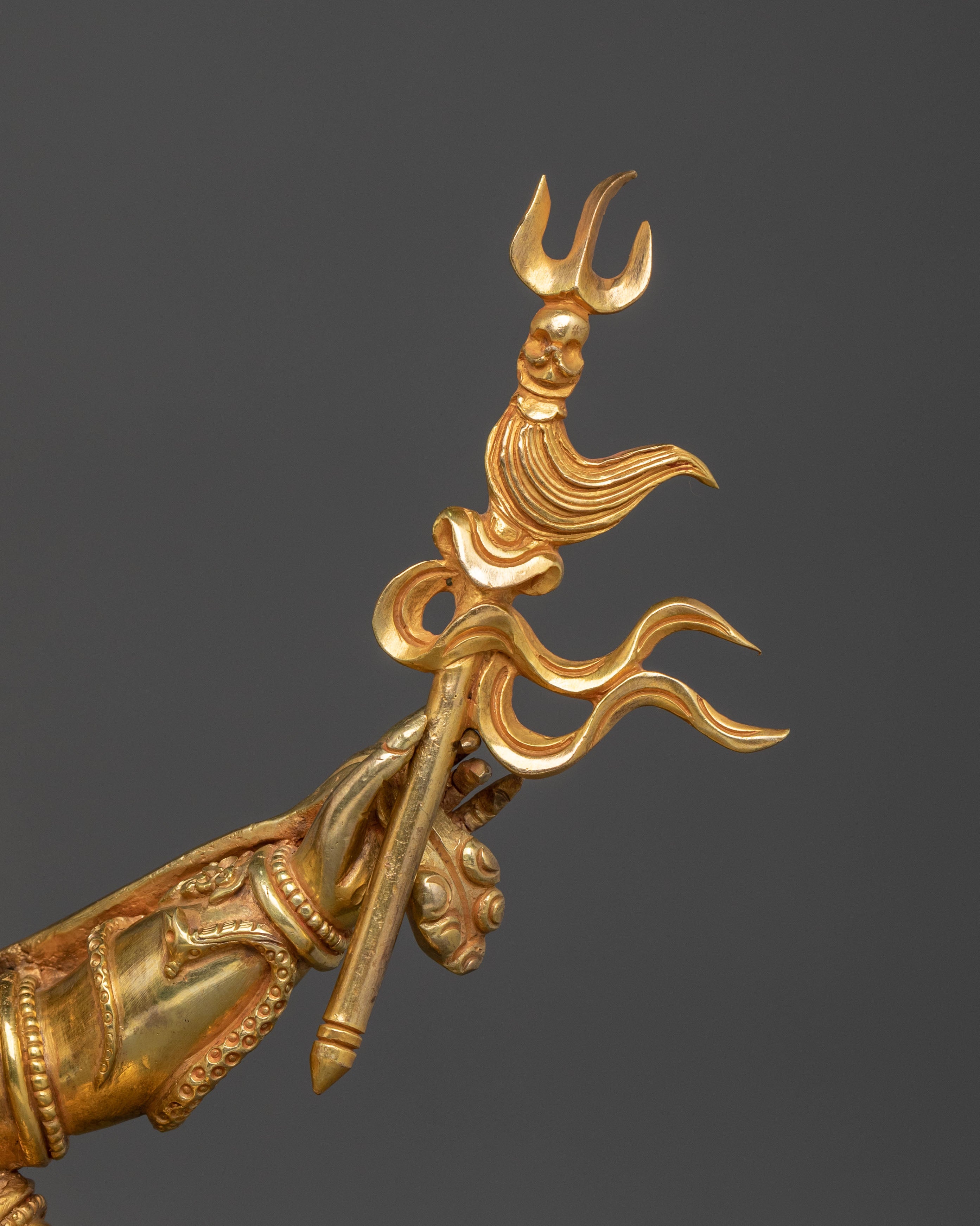 Six-Armed Mahakala Dharma Protector Statue | Wrathful Buddhist Guardian