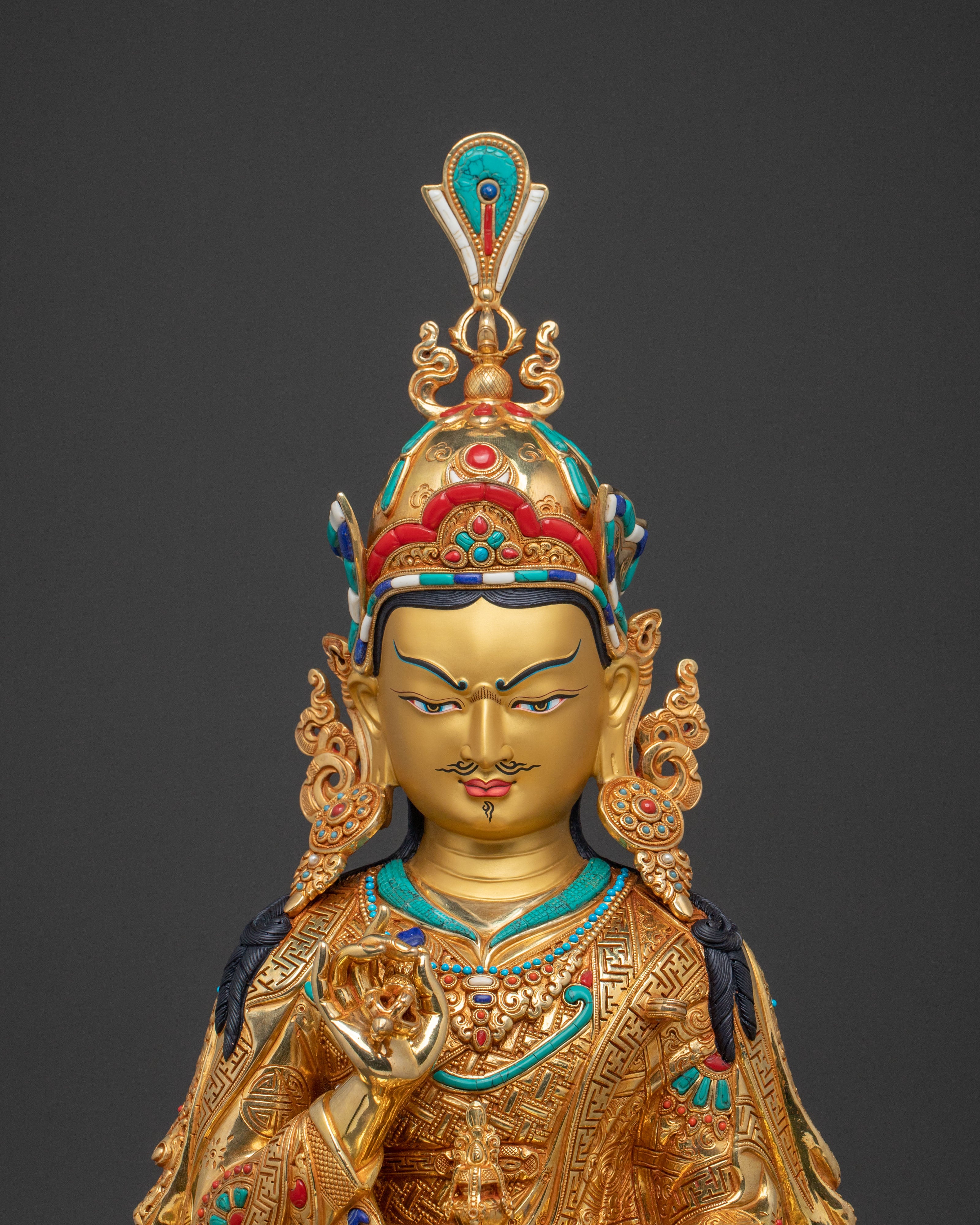 Guru Tsoyke Dorje Statue: Buddhist Decor