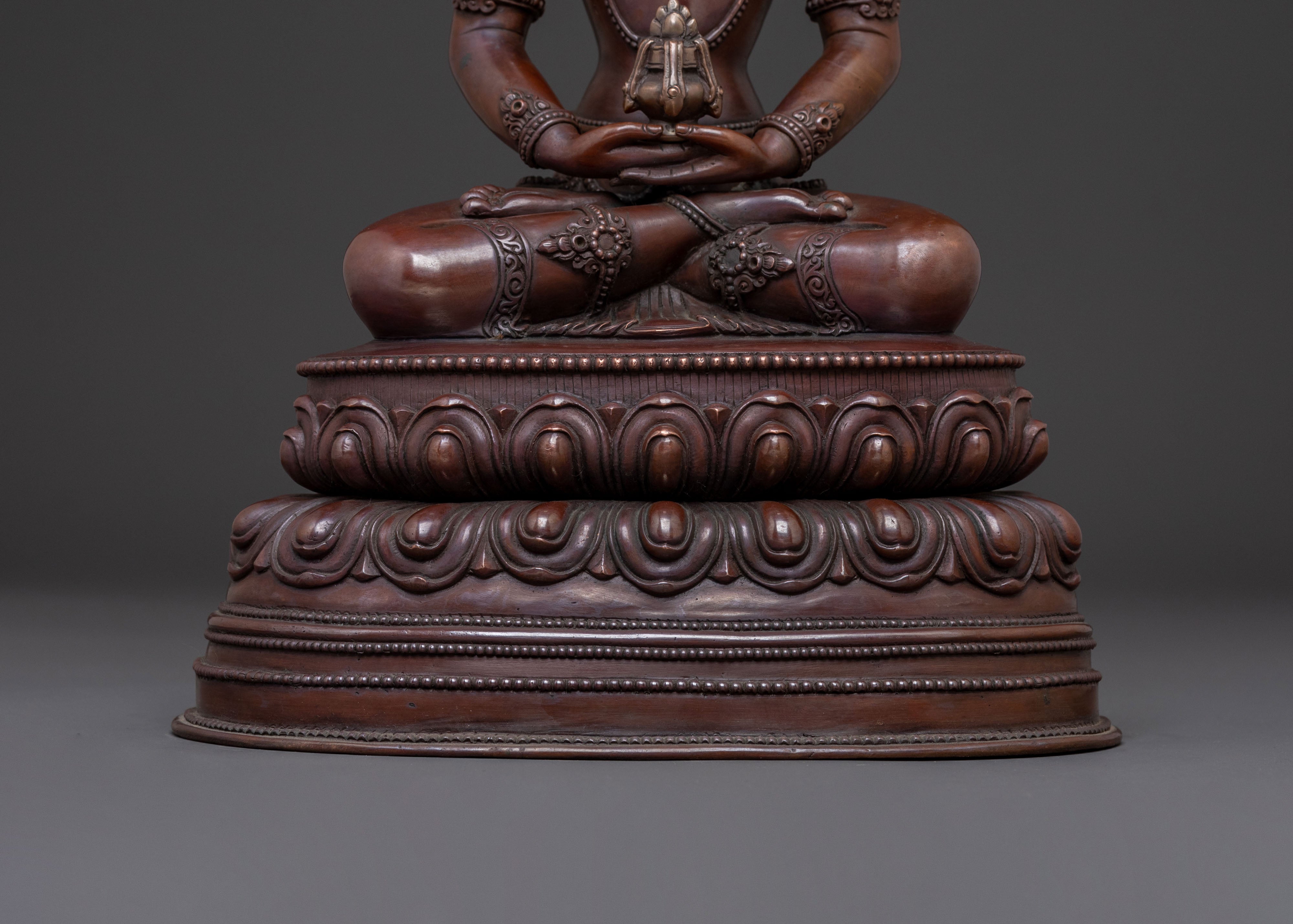 Amitayus Statue: Lord of Infinite Life