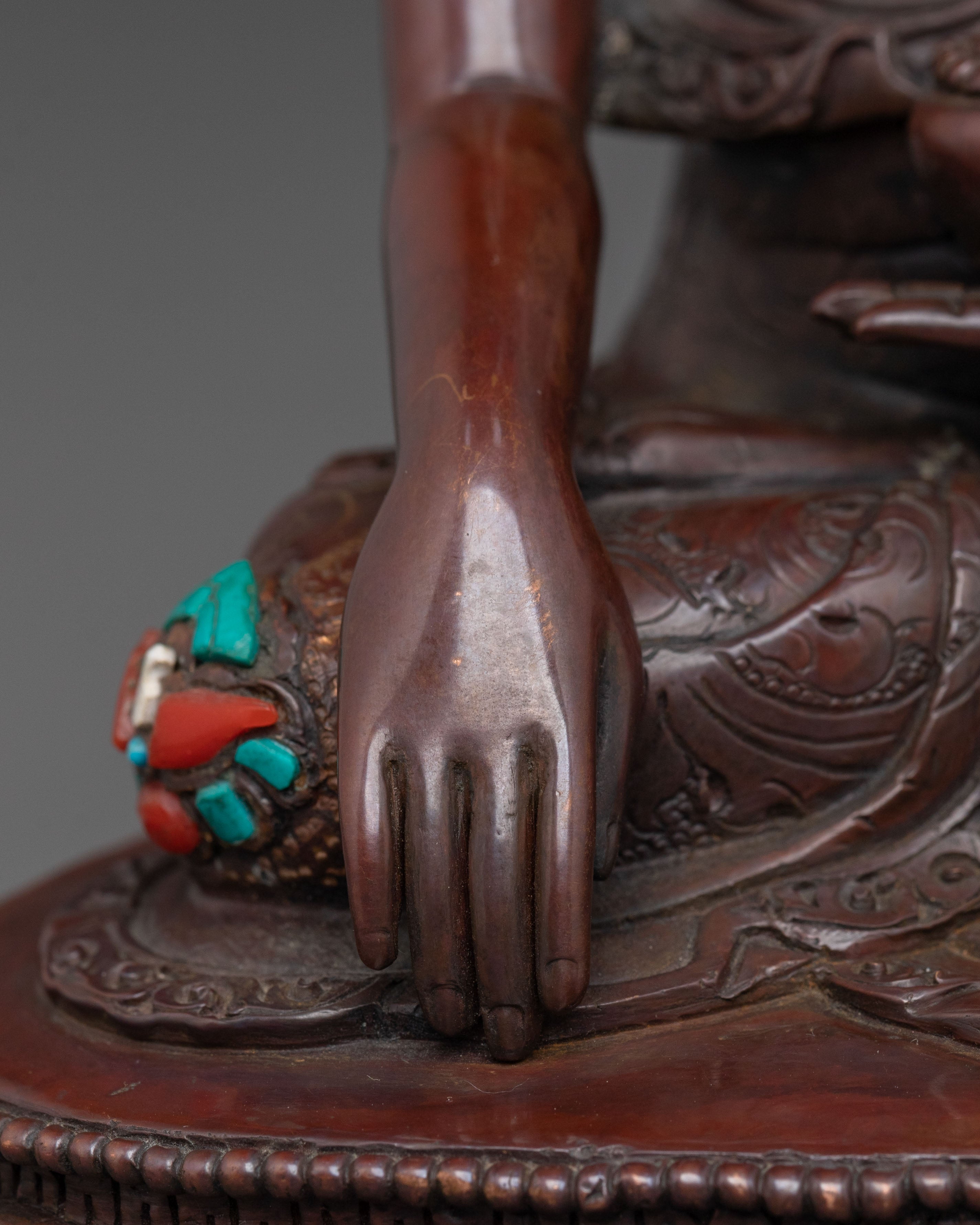 Gautama Buddha Statue | Oxidized Copper Body