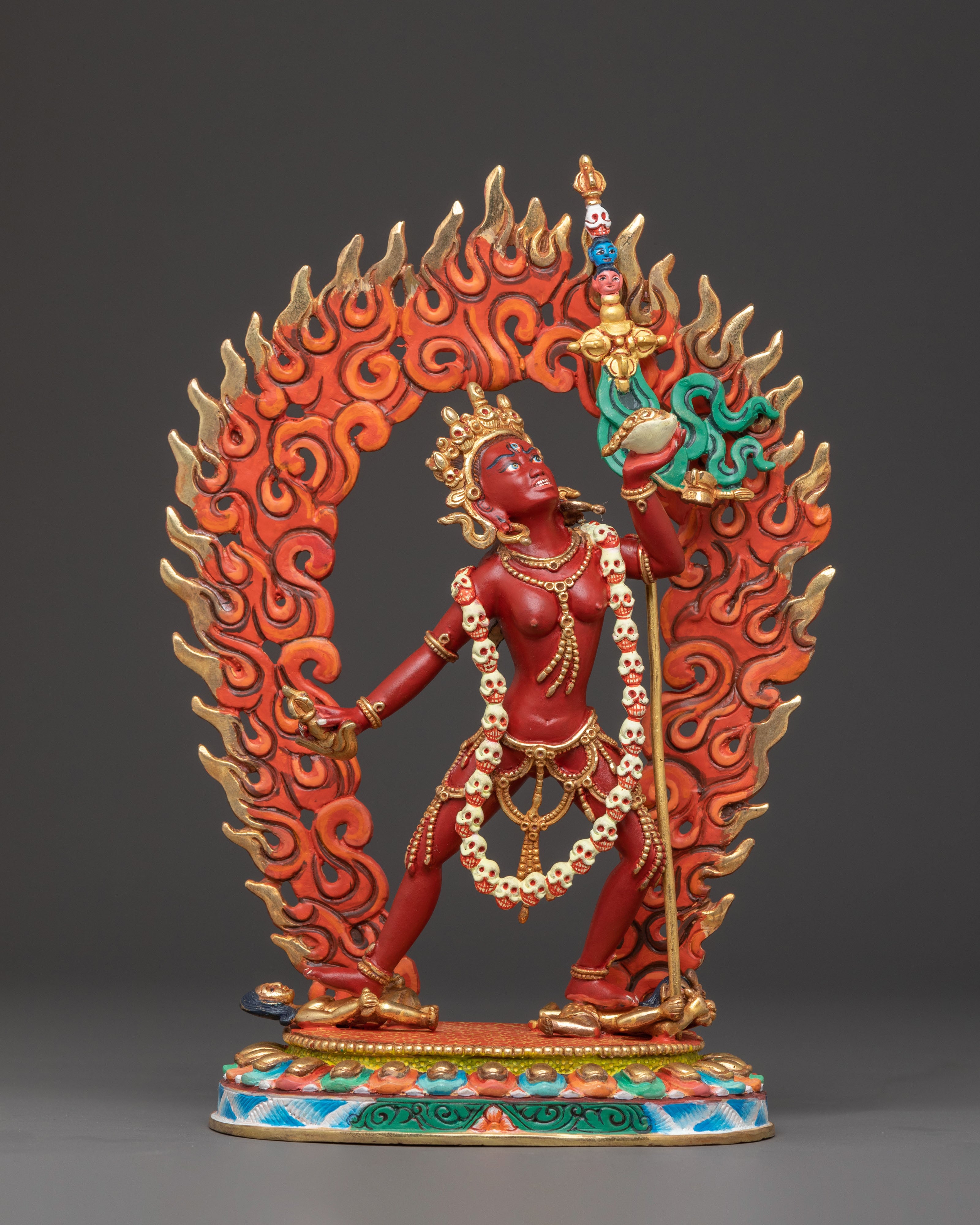 Vajrayogini Spiritual Power Statue: Buddhist Home Decor