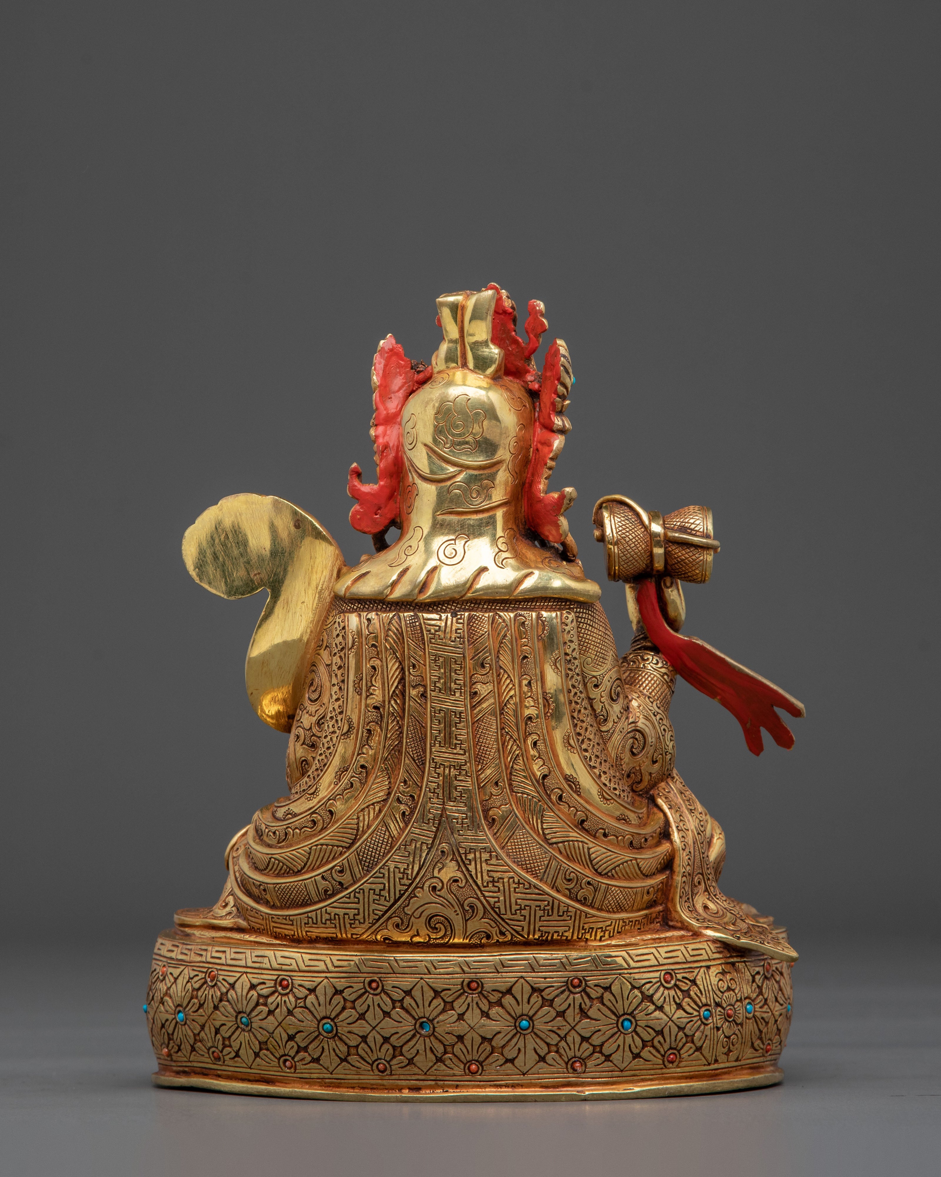8 Manifestation of Guru Rinpoche Set with 24k Gold Glided
