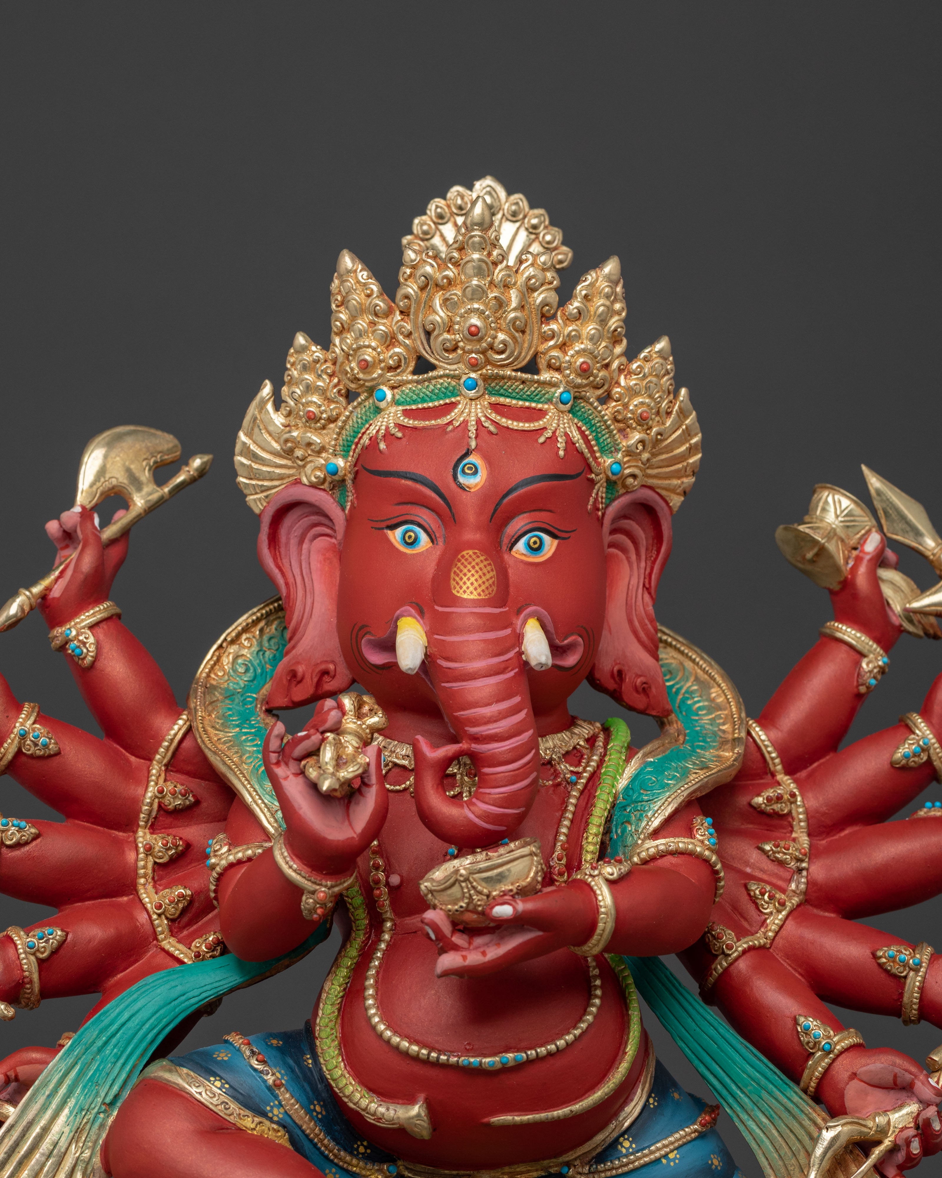 Handcrafted Ganesh God Statue | Altar Home Decor