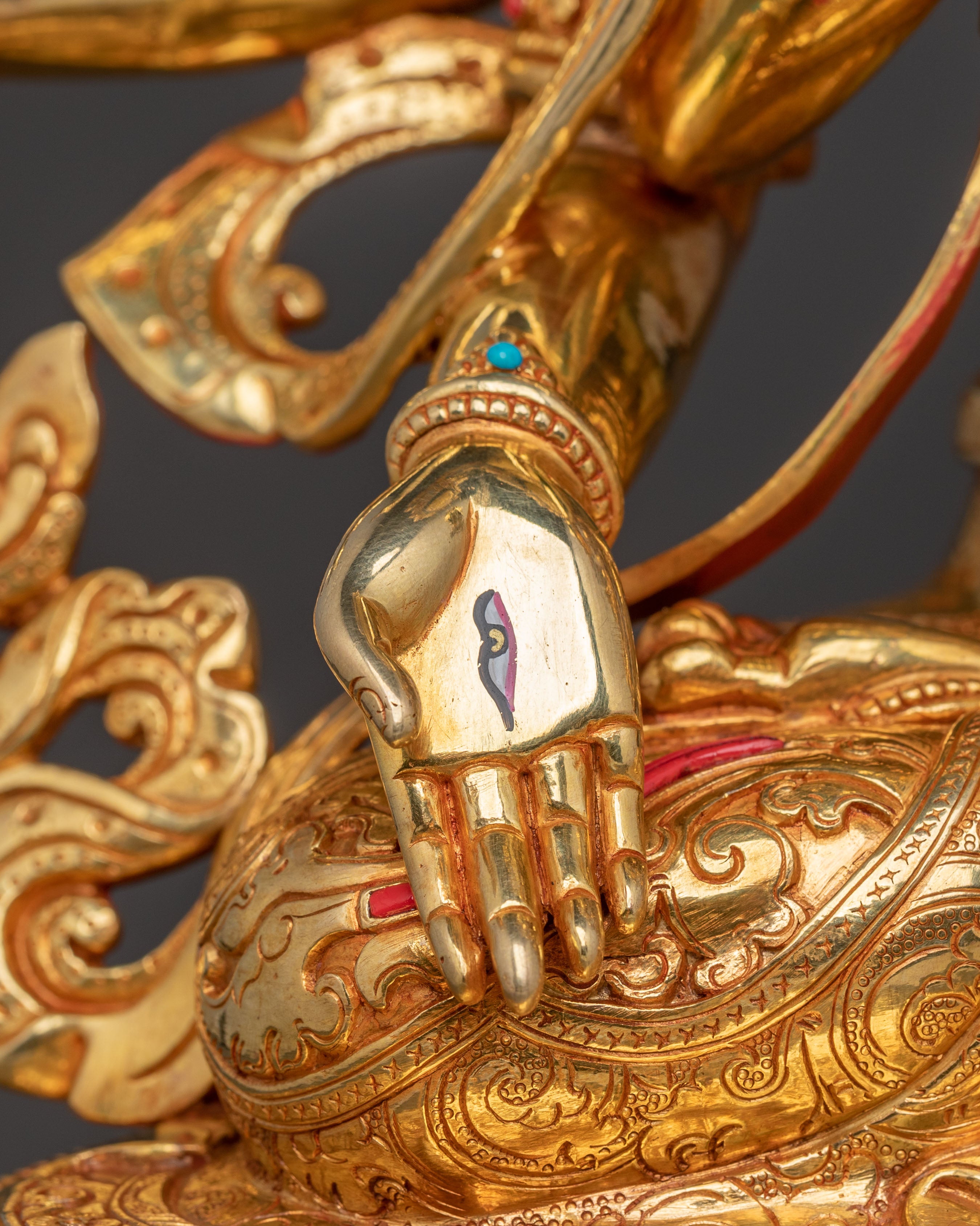 Sacred Nagyalma Golden Statue | Embodying of Purity