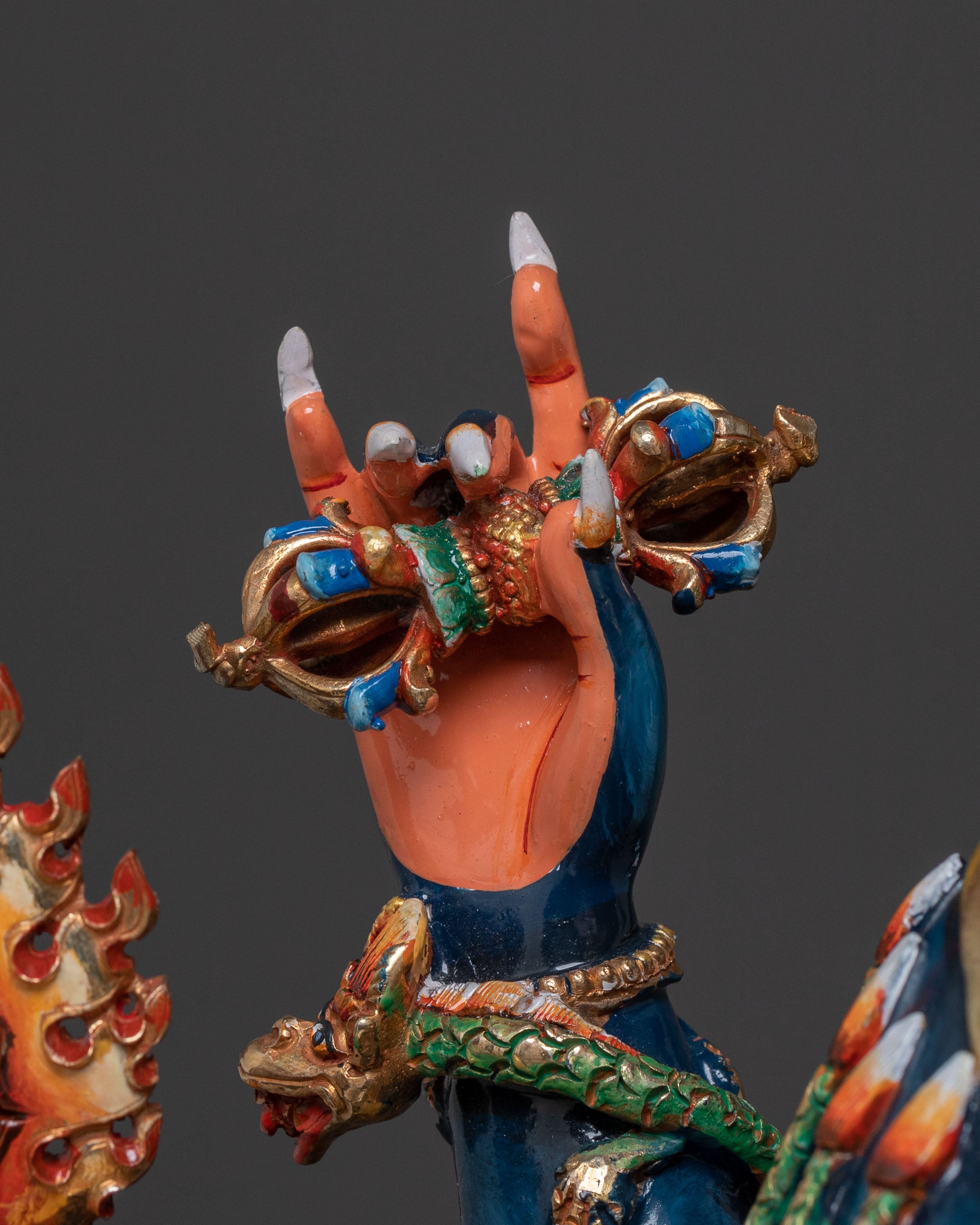 Guardian Ucchusma Statue | Spiritual Altar Decor