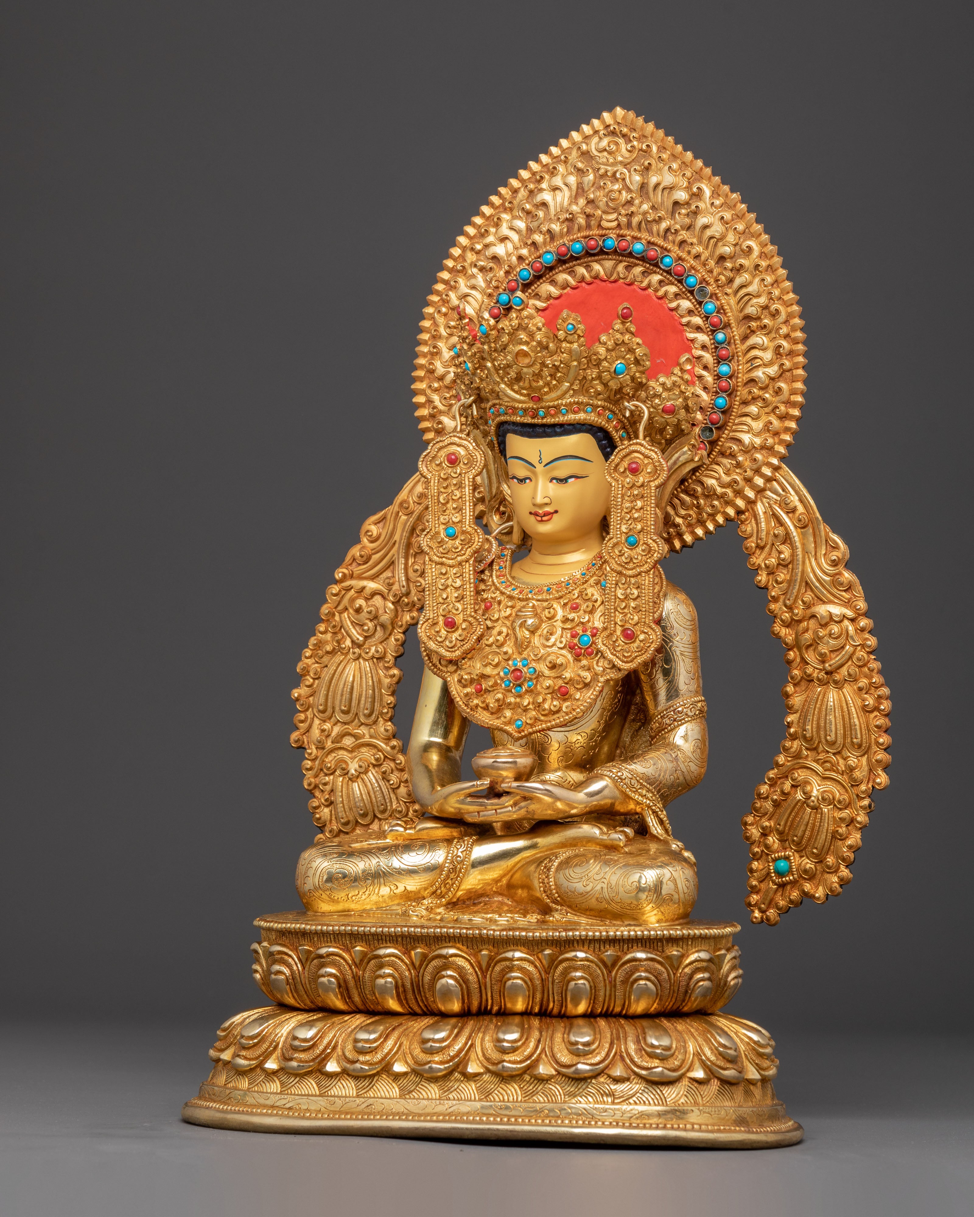 Magnificent Statue of Amitabha Pure Land Buddha | Buddha of Infinite Light
