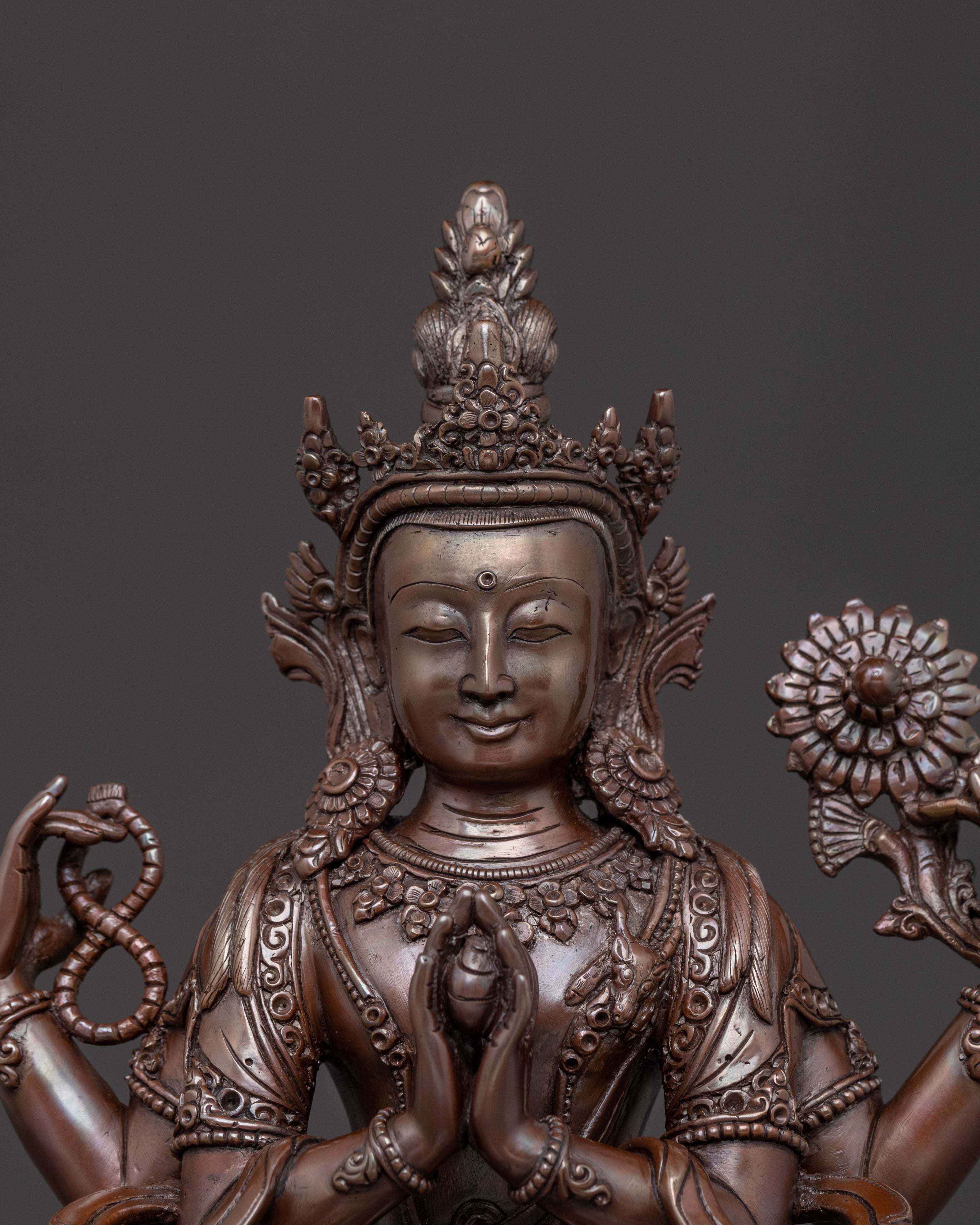 Protector Chenrezig Spiritual Statue of Compassion