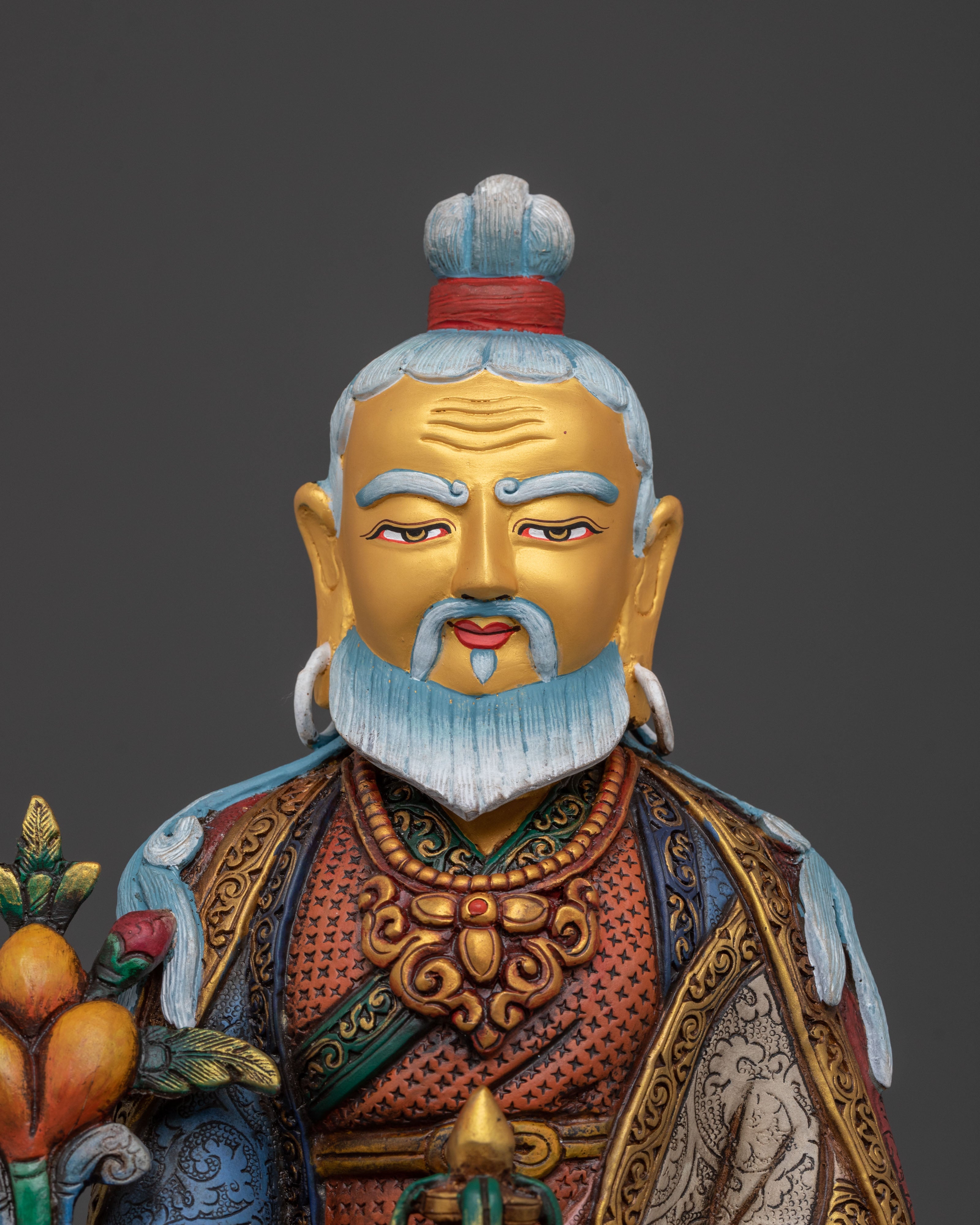 Tibetan Medicine Buddhist Master Statue Set | Home Decor