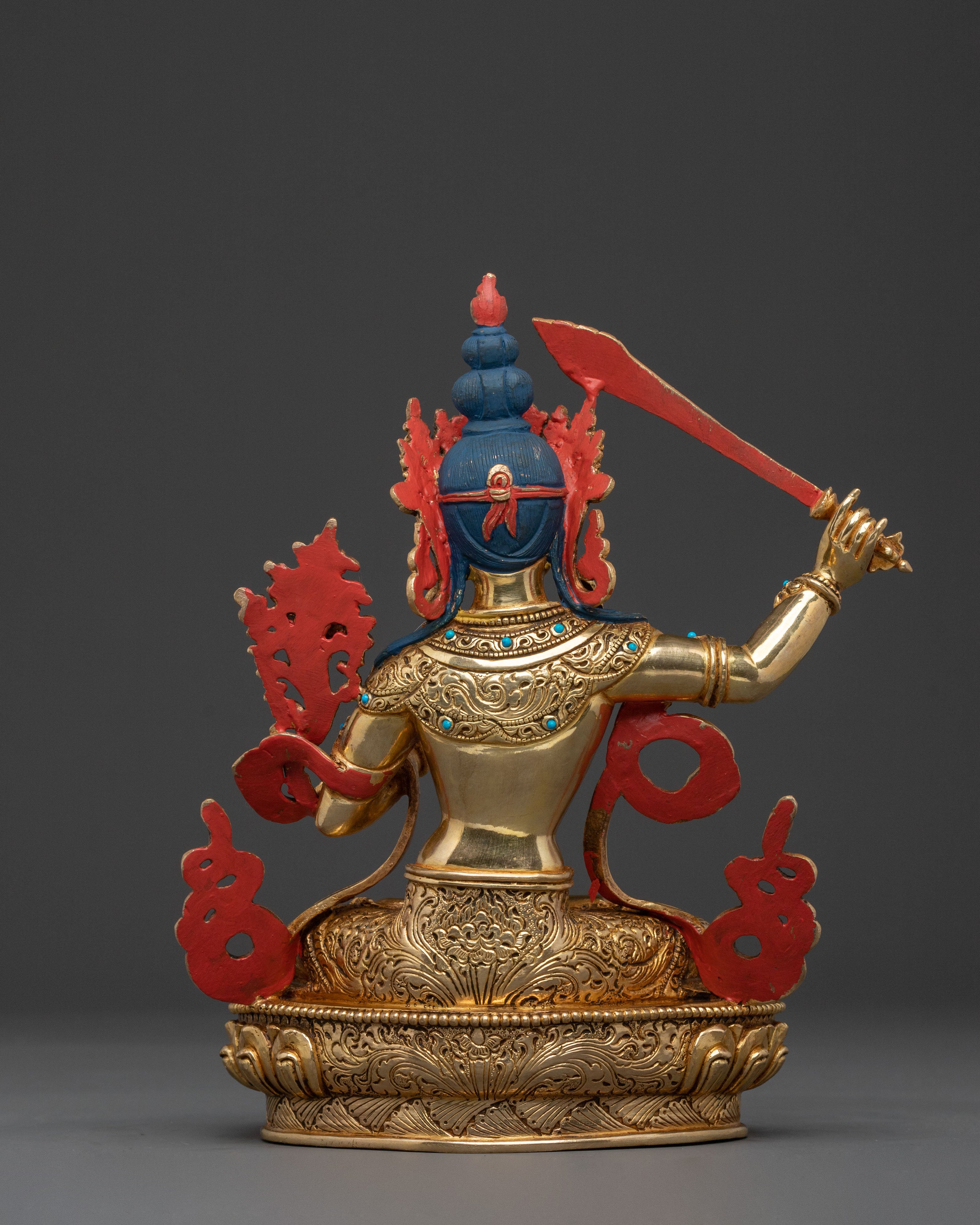 Himalayan Manjushri Statue | Sacred Home Decor
